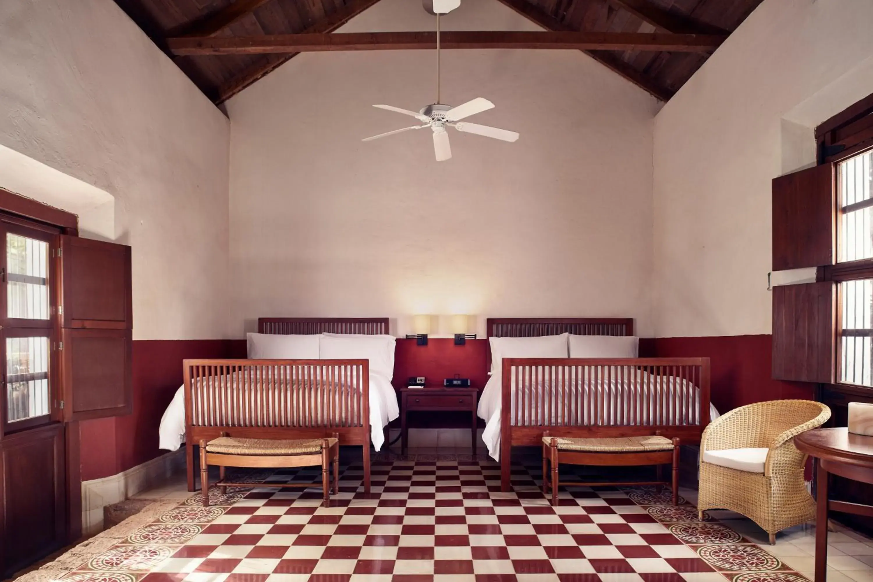 View (from property/room), Bed in Hacienda Temozon Sur View (from property/room), Bed in Hacienda Temozon Sur