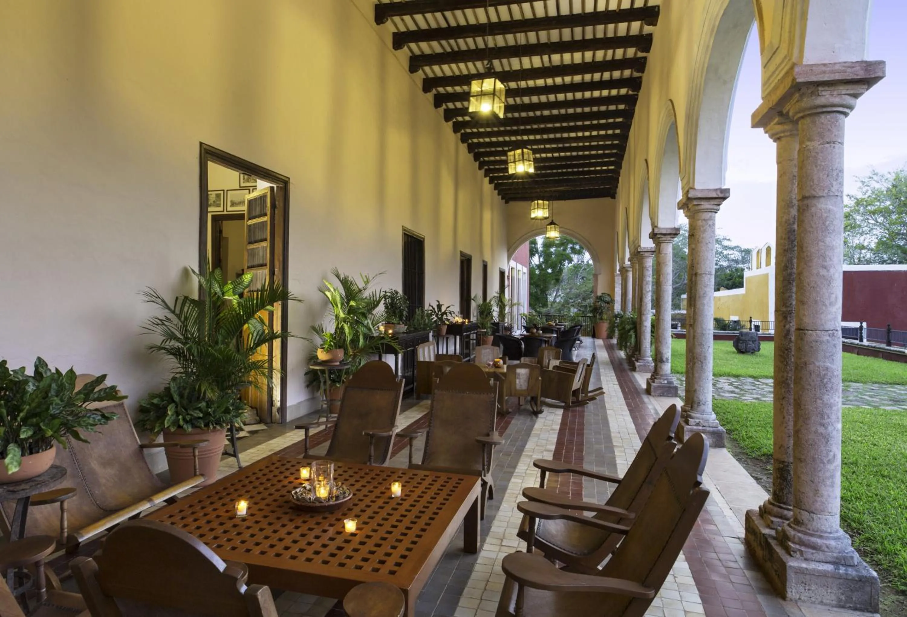 Balcony/Terrace in Hacienda Temozon Sur