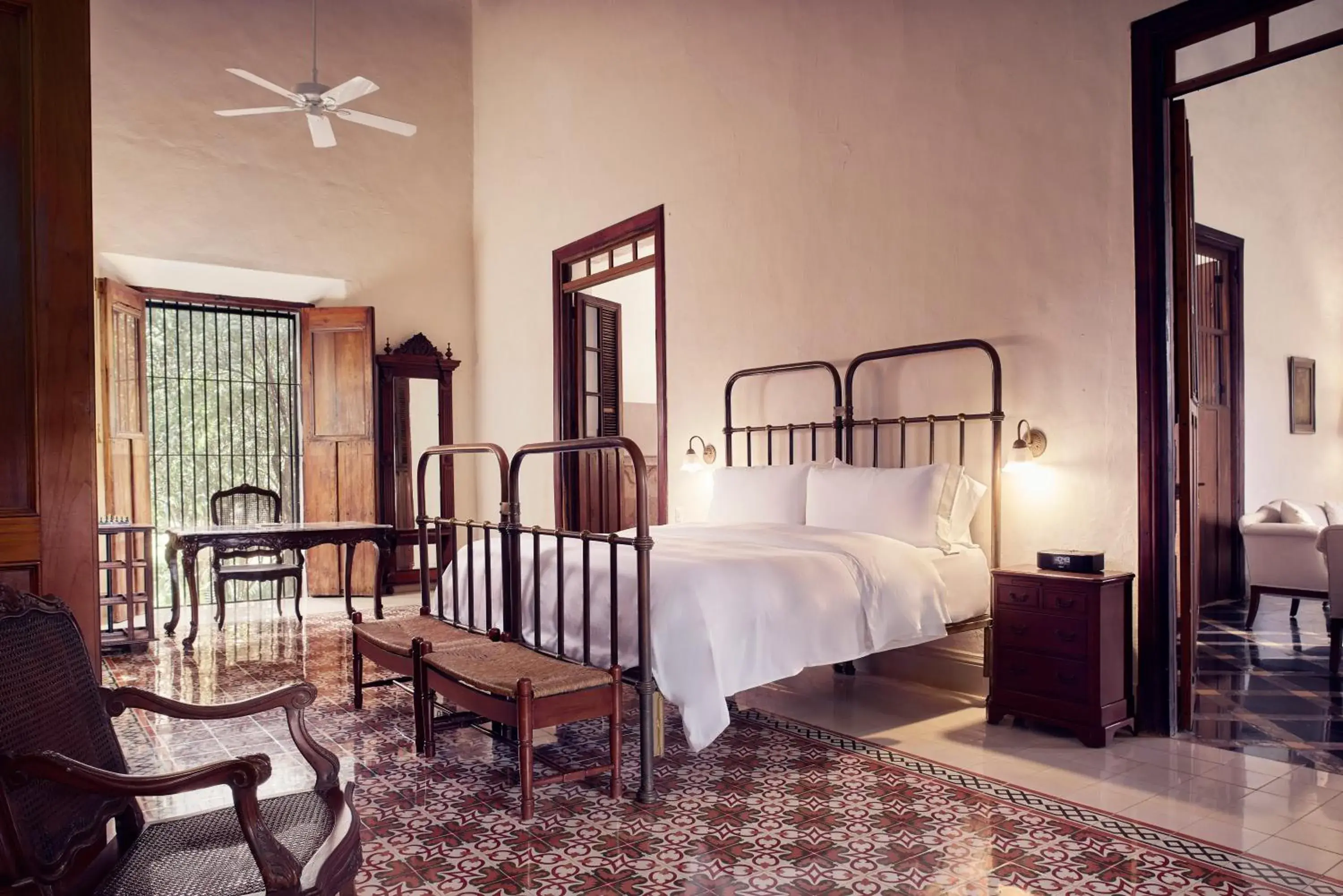 Bed in Hacienda Temozon Sur Bed in Hacienda Temozon Sur