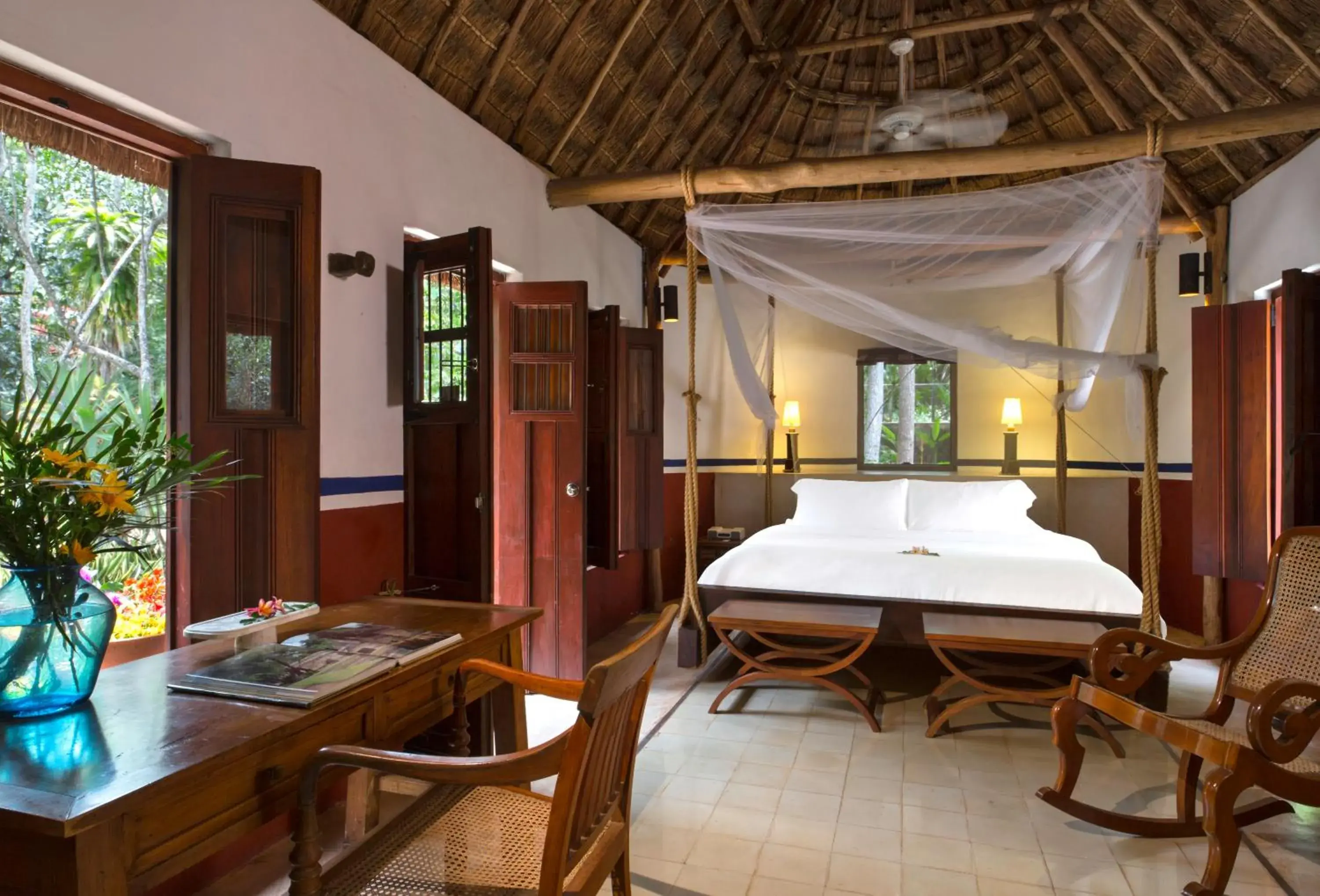 Bed in Hacienda Santa Rosa de Lima Bed in Hacienda Santa Rosa de Lima