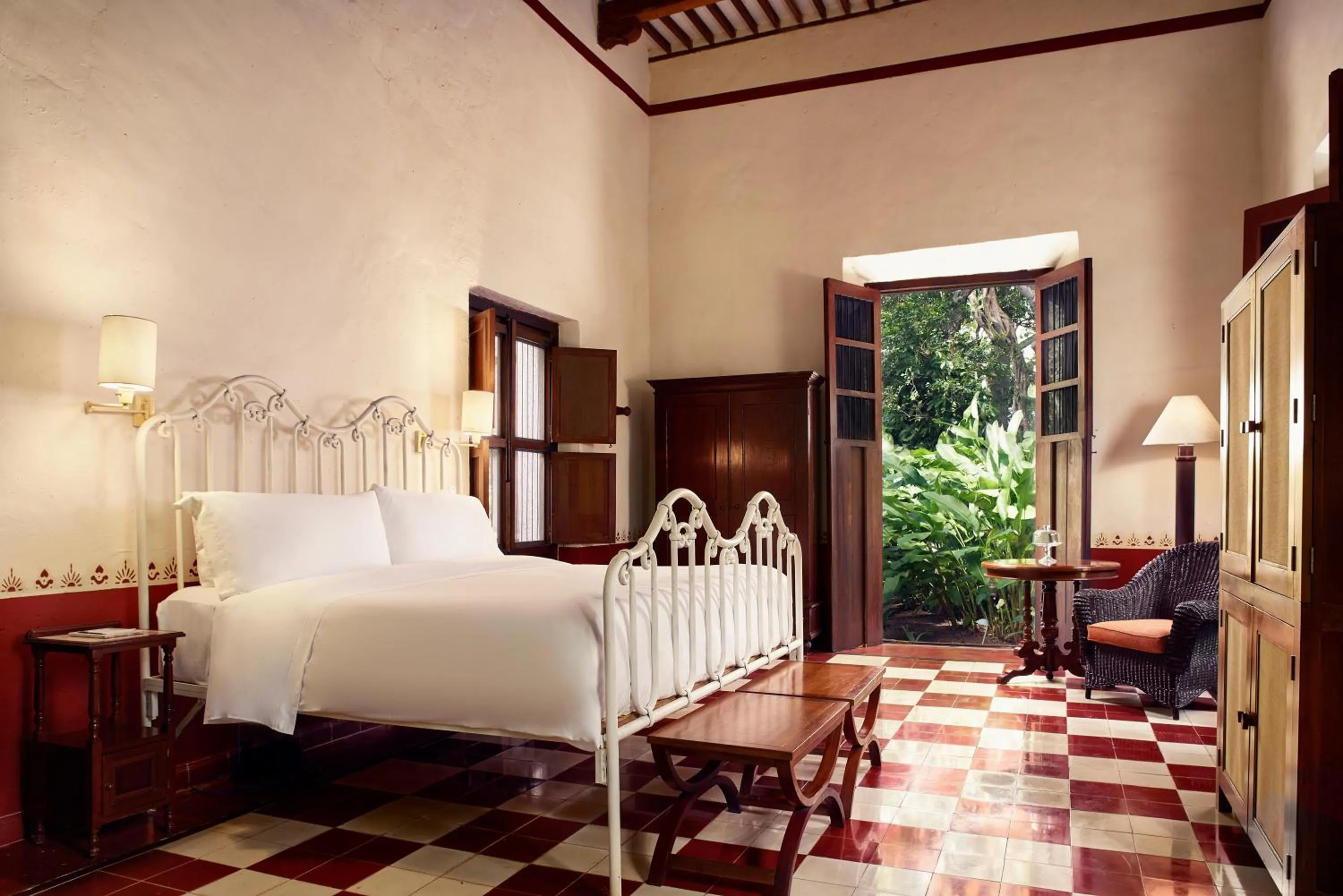 Bed in Hacienda Santa Rosa de Lima