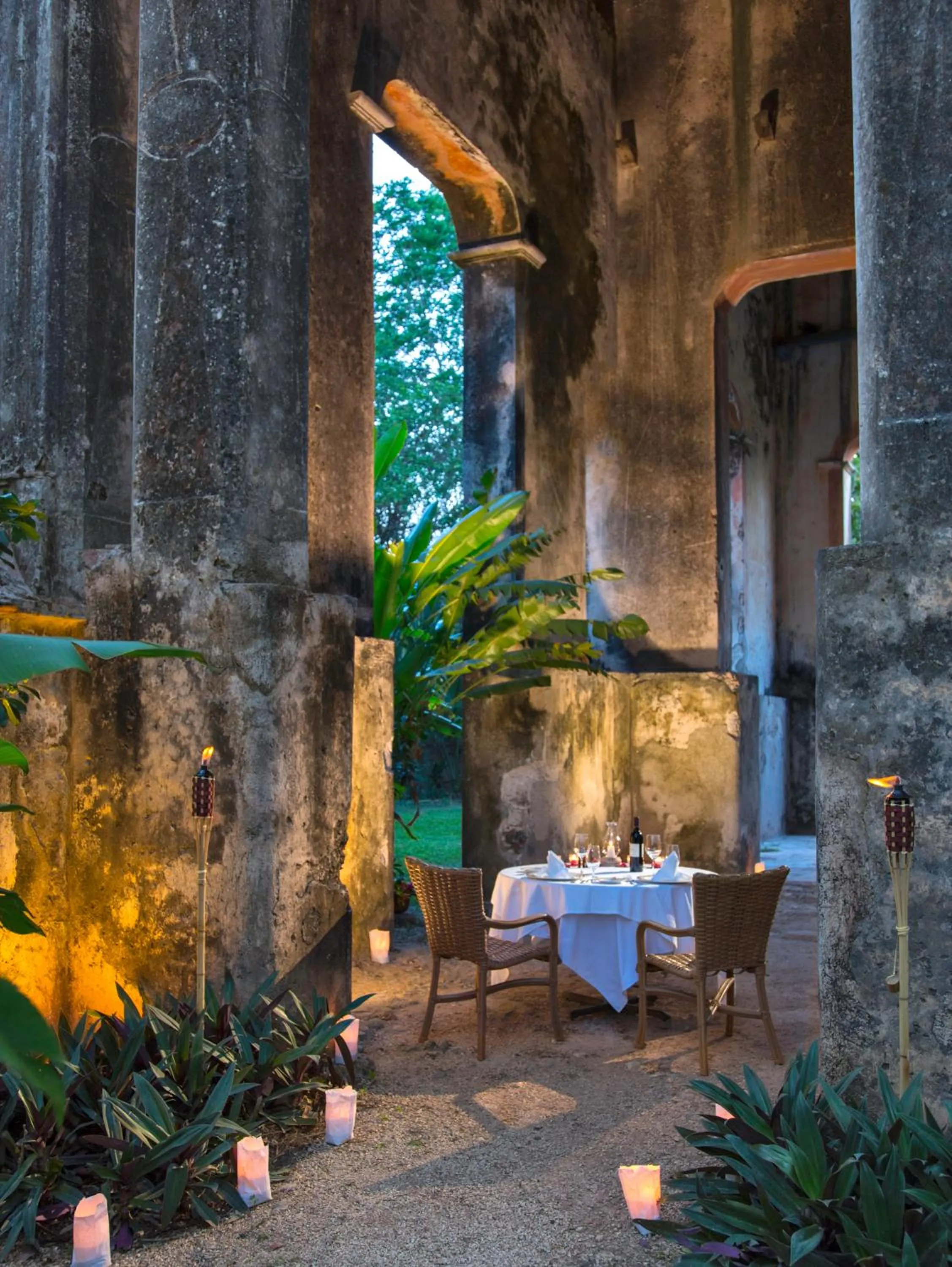 Night in Hacienda Santa Rosa de Lima