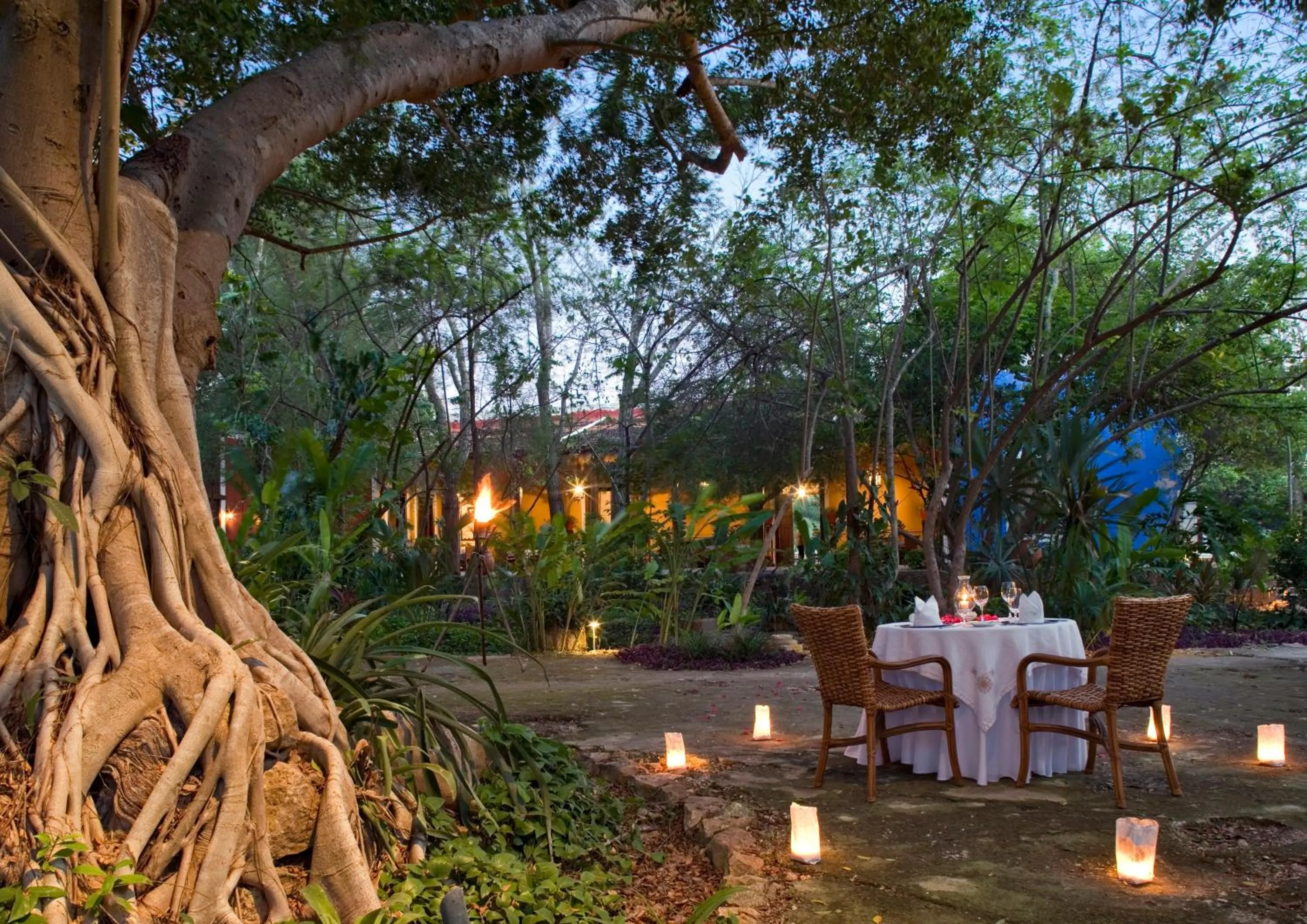 Night in Hacienda Santa Rosa de Lima