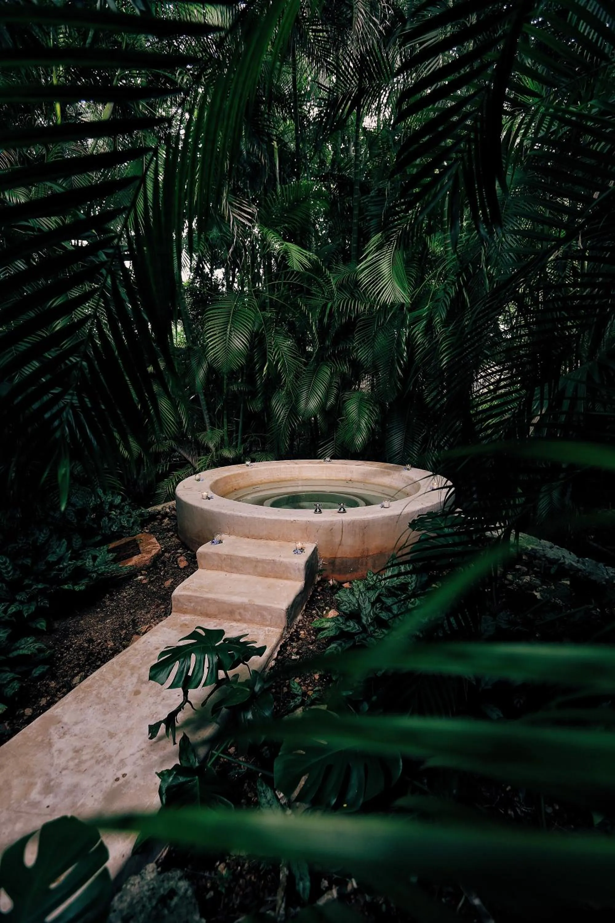 Garden in Hacienda Santa Rosa de Lima