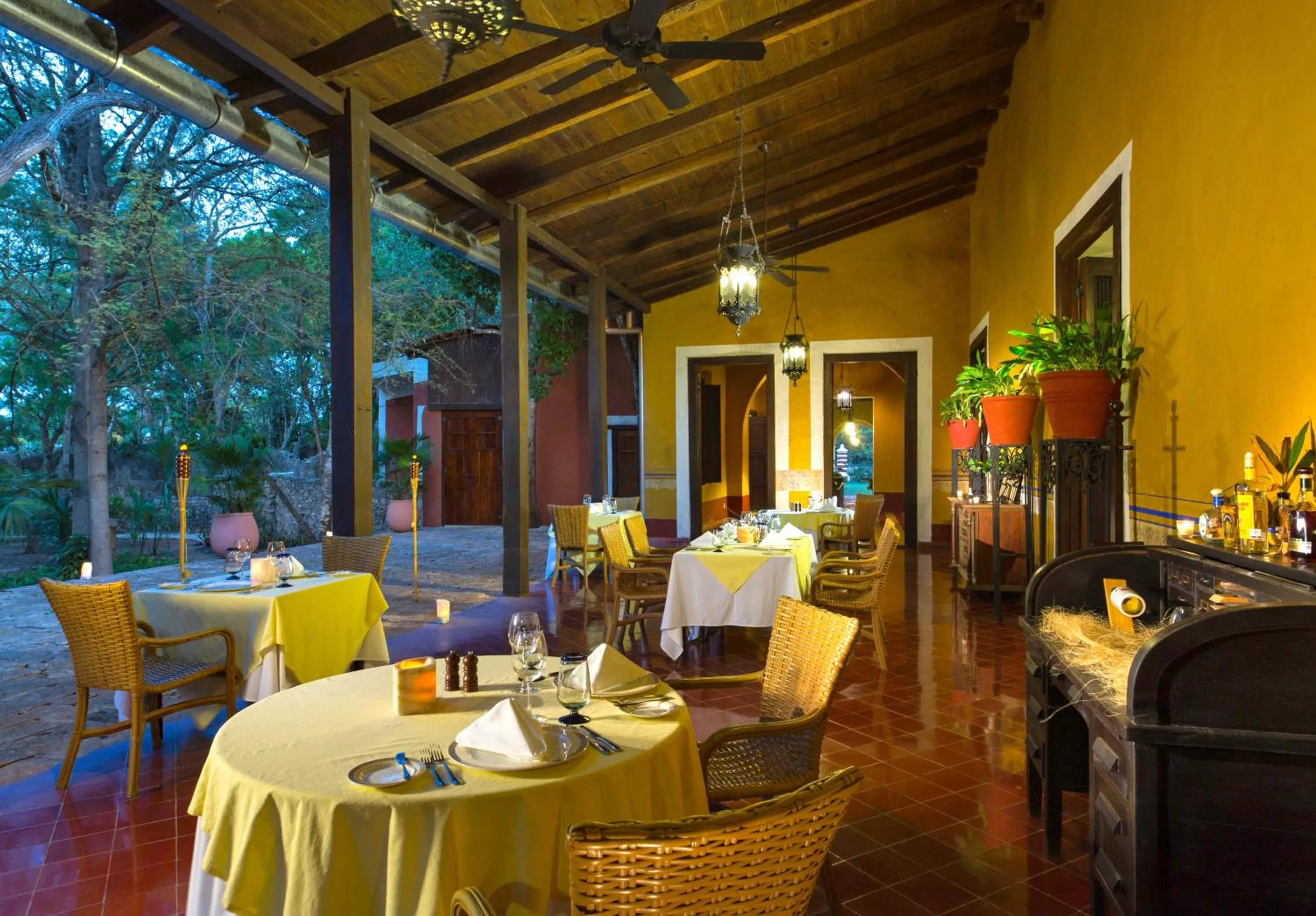Patio in Hacienda Santa Rosa de Lima