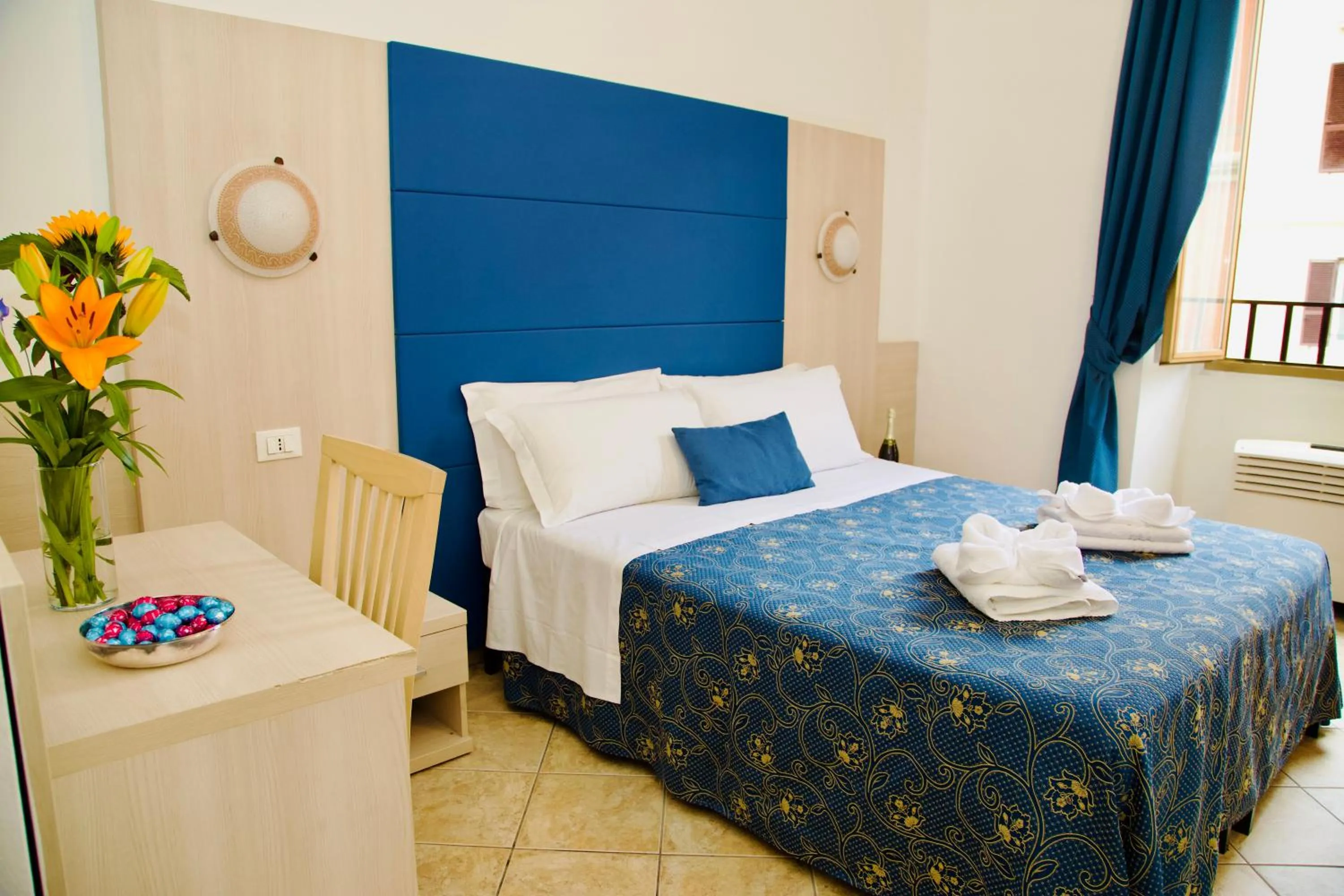 Bed in Albergo Marechiaro