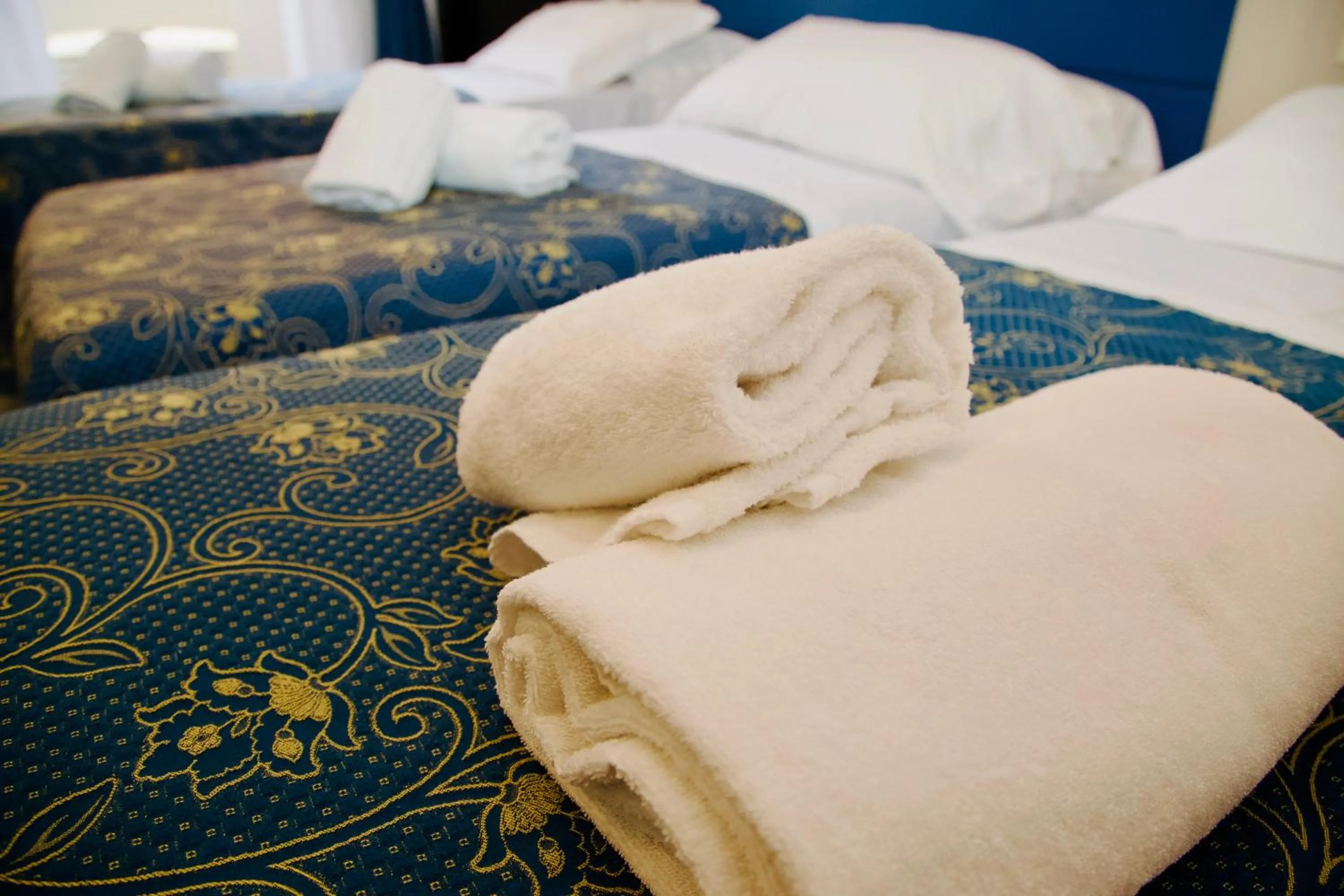 Bed in Albergo Marechiaro