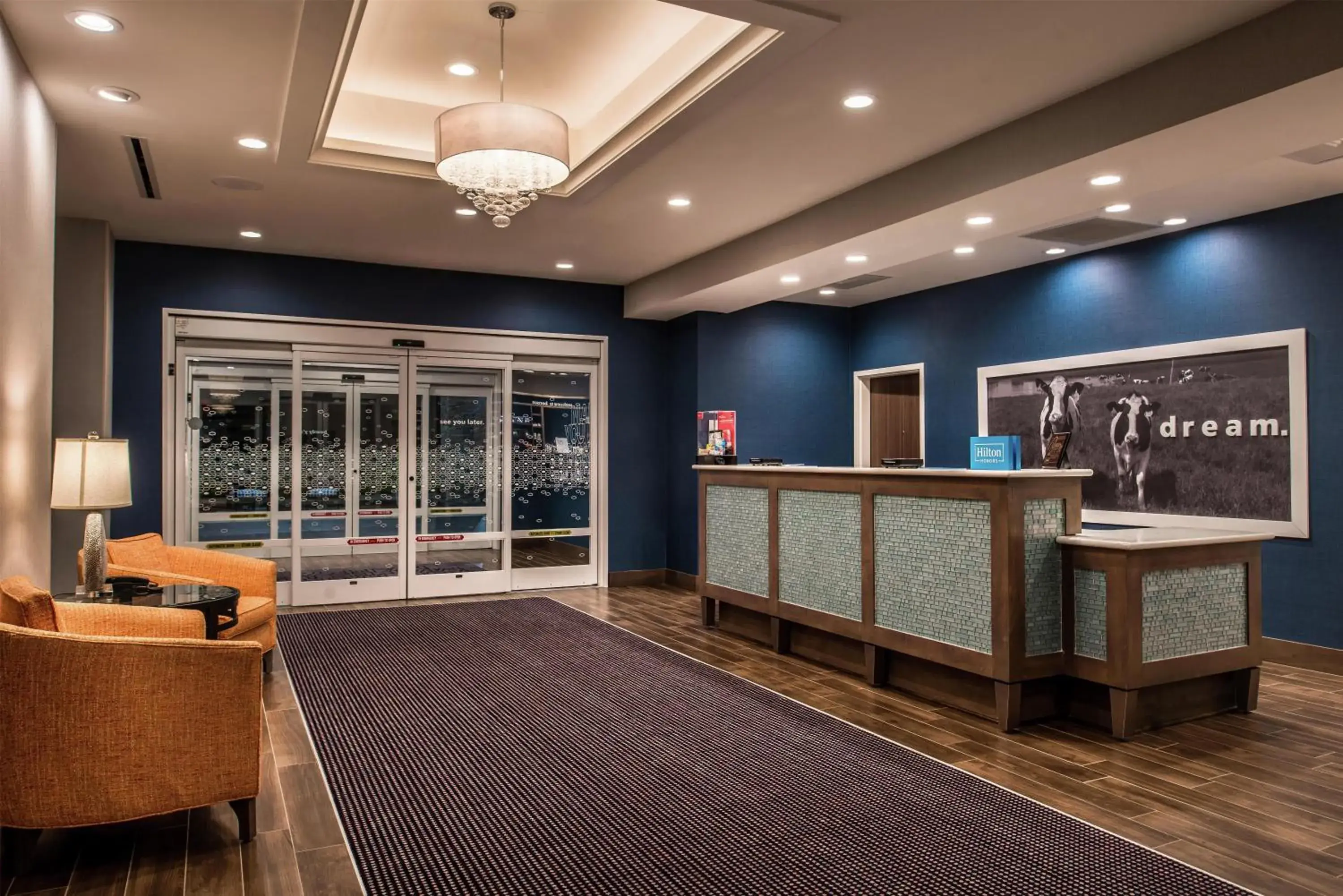 Lobby or reception in Hampton Inn Benson Lobby or reception in Hampton Inn Benson