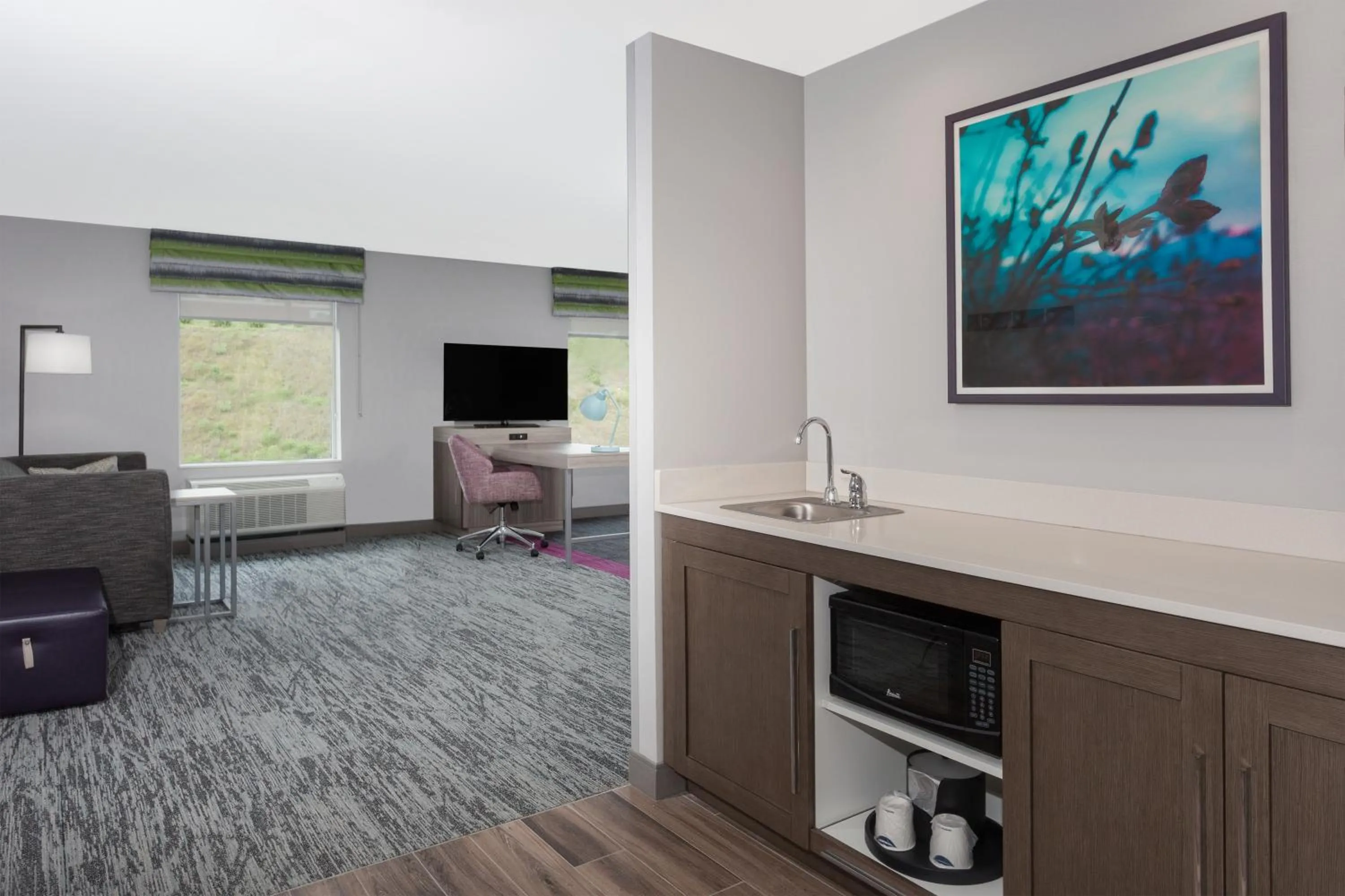 Kitchen or kitchenette in Hampton Inn & Suites Rocky Hill - Hartford South