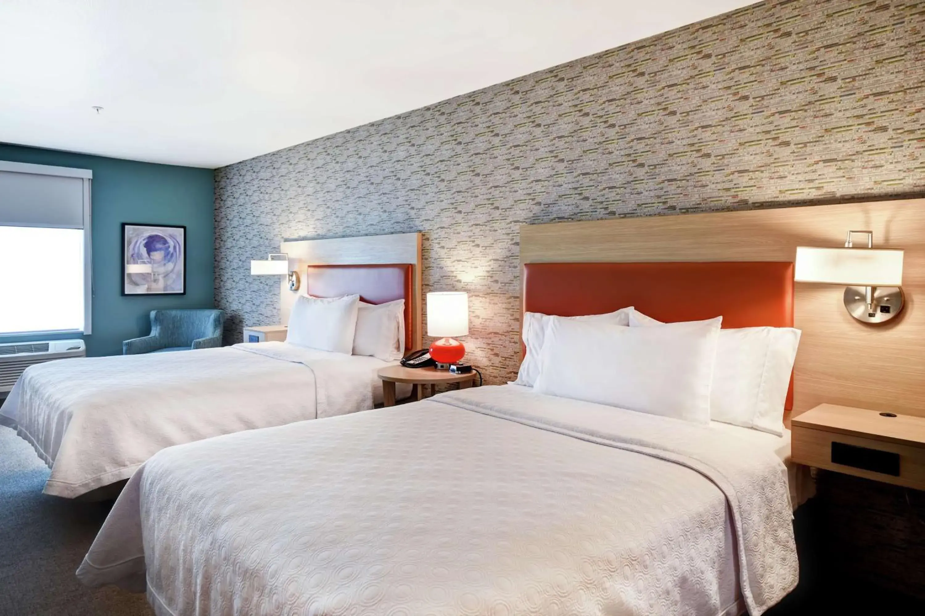 Bed in Home2 Suites by Hilton Victorville Bed in Home2 Suites by Hilton Victorville