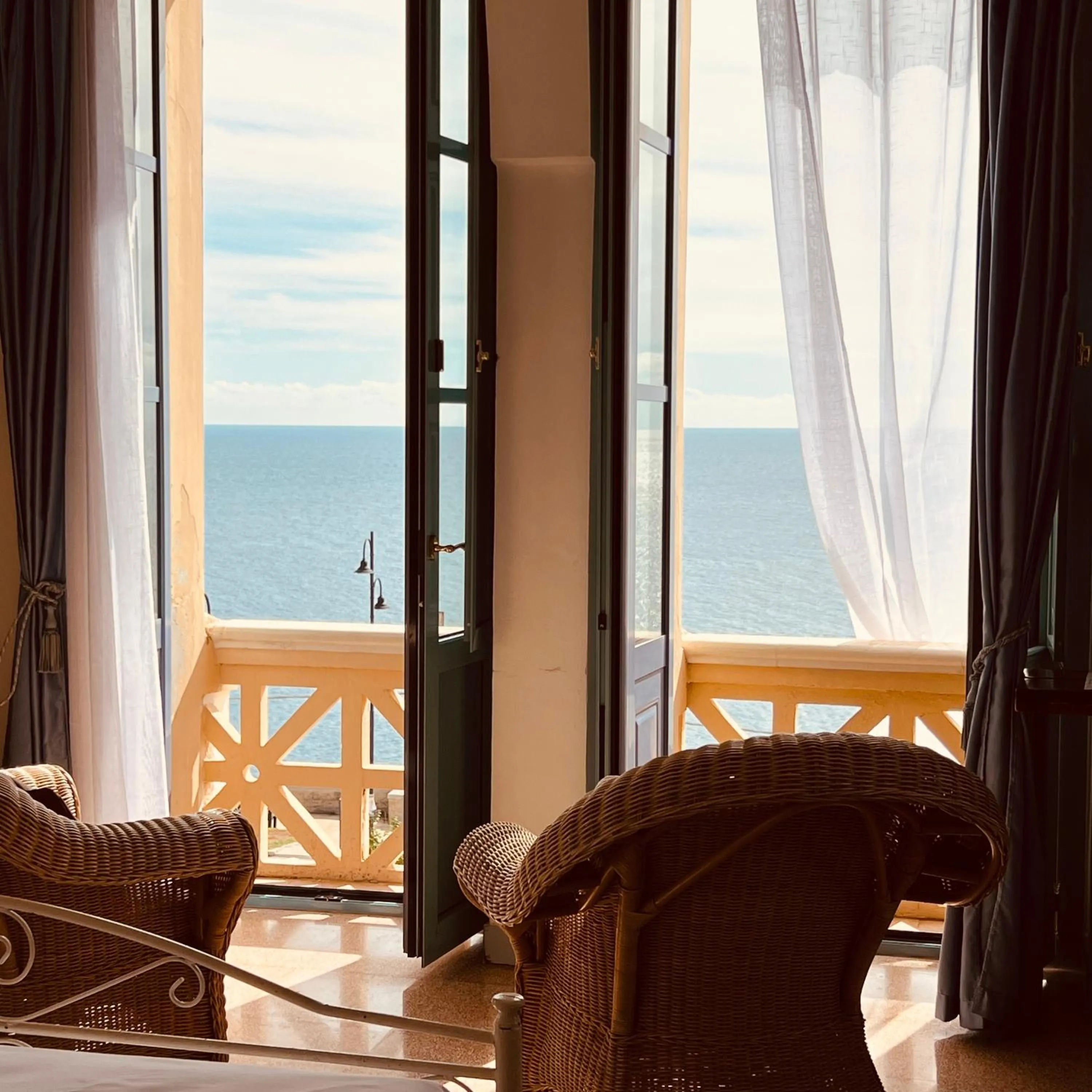 Natural landscape in Villa Raffaella