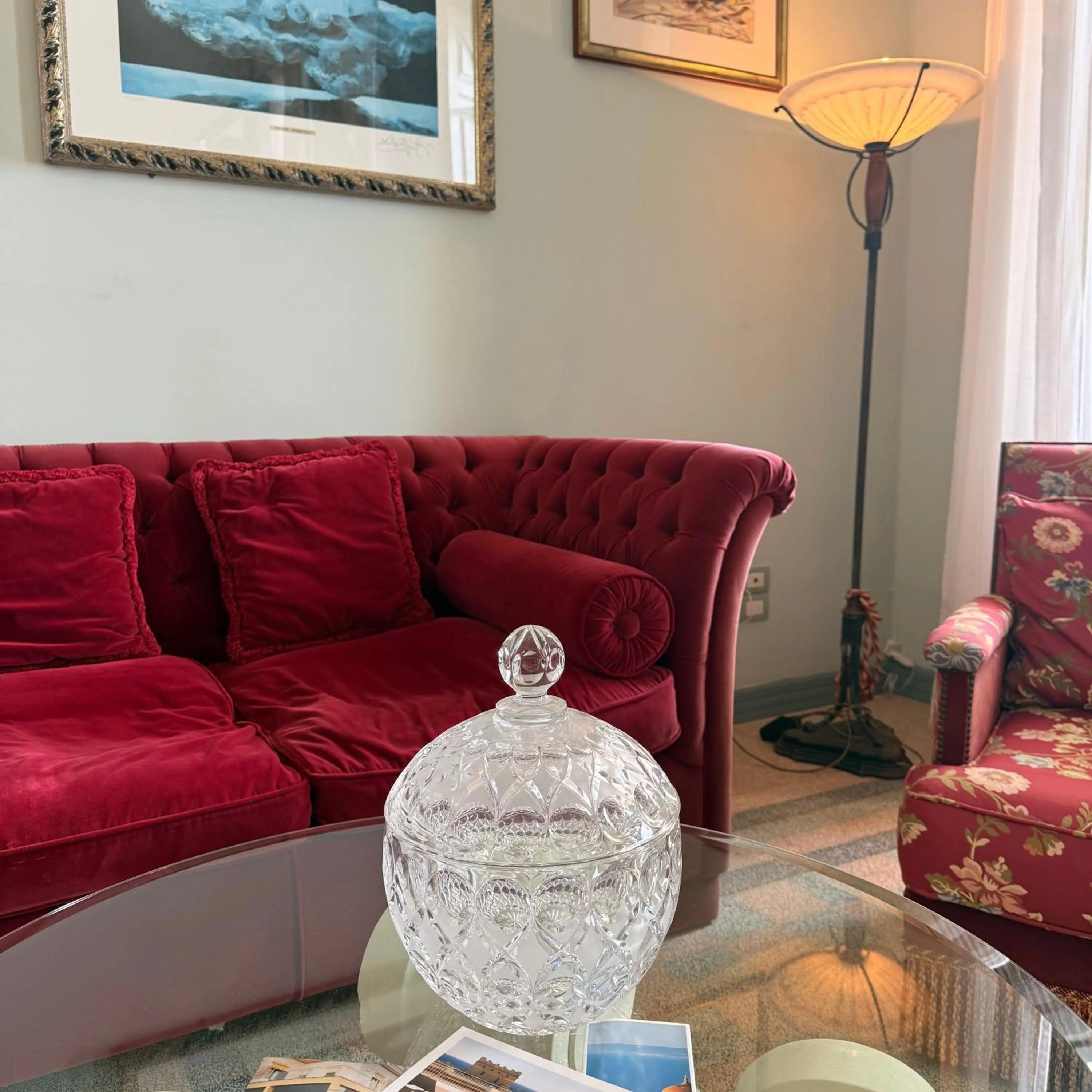 Living room in Villa Raffaella