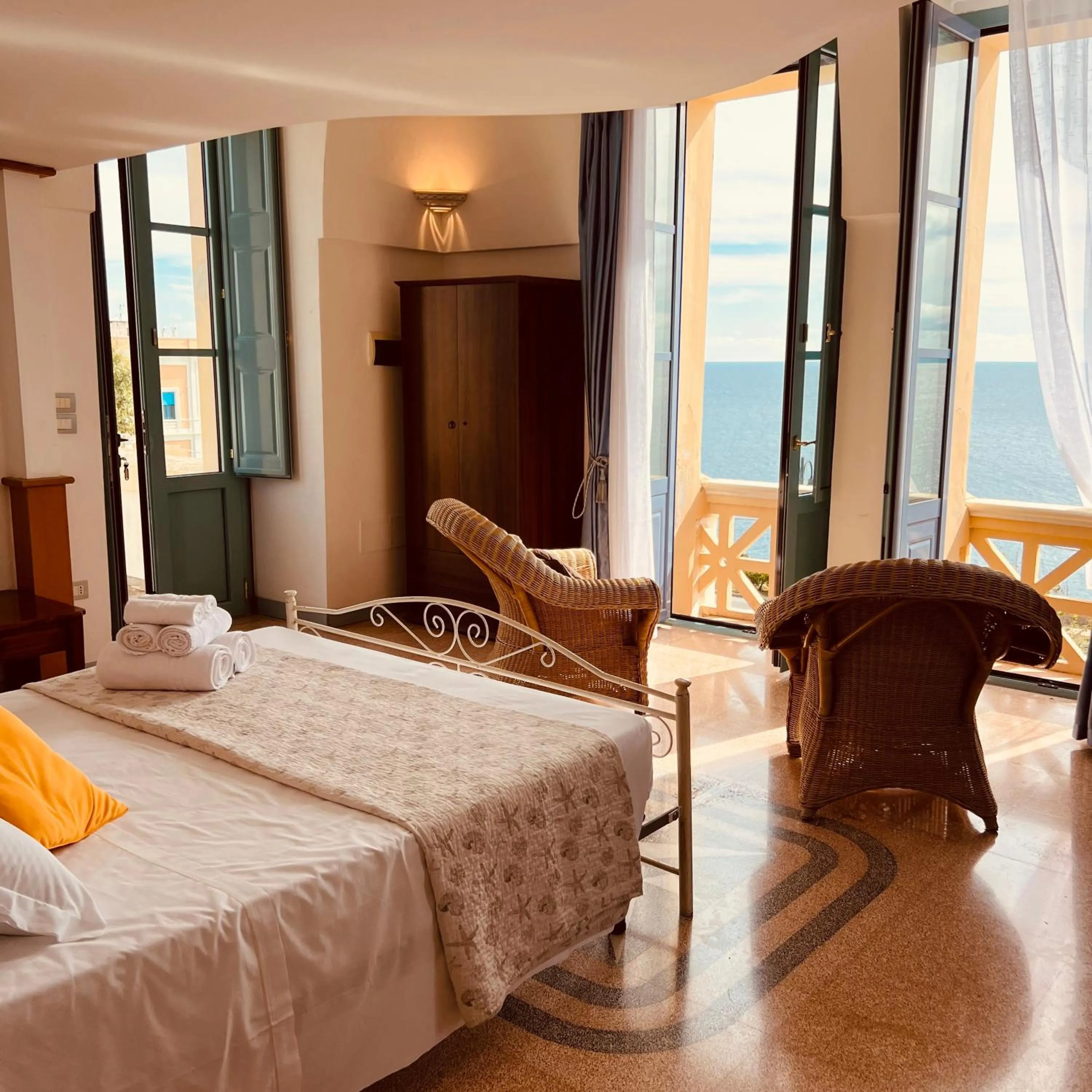 Bed in Villa Raffaella