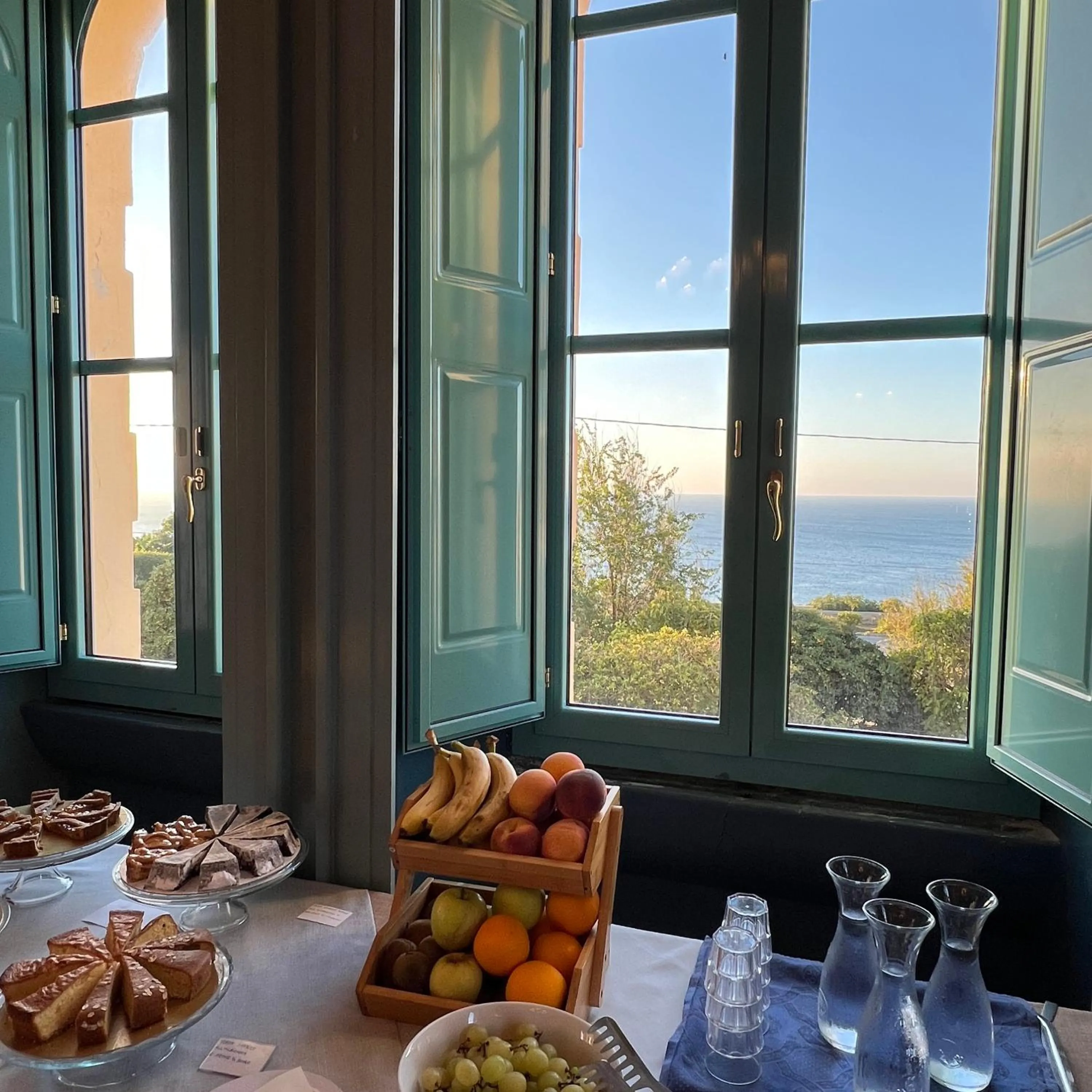 Natural landscape in Villa Raffaella