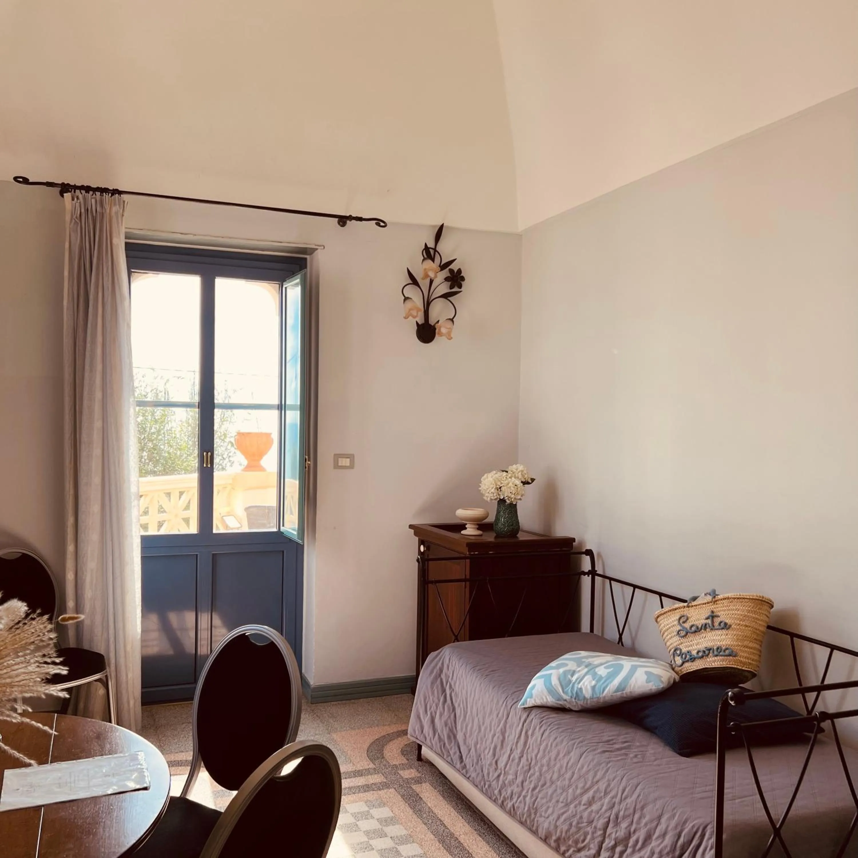 Bed in Villa Raffaella