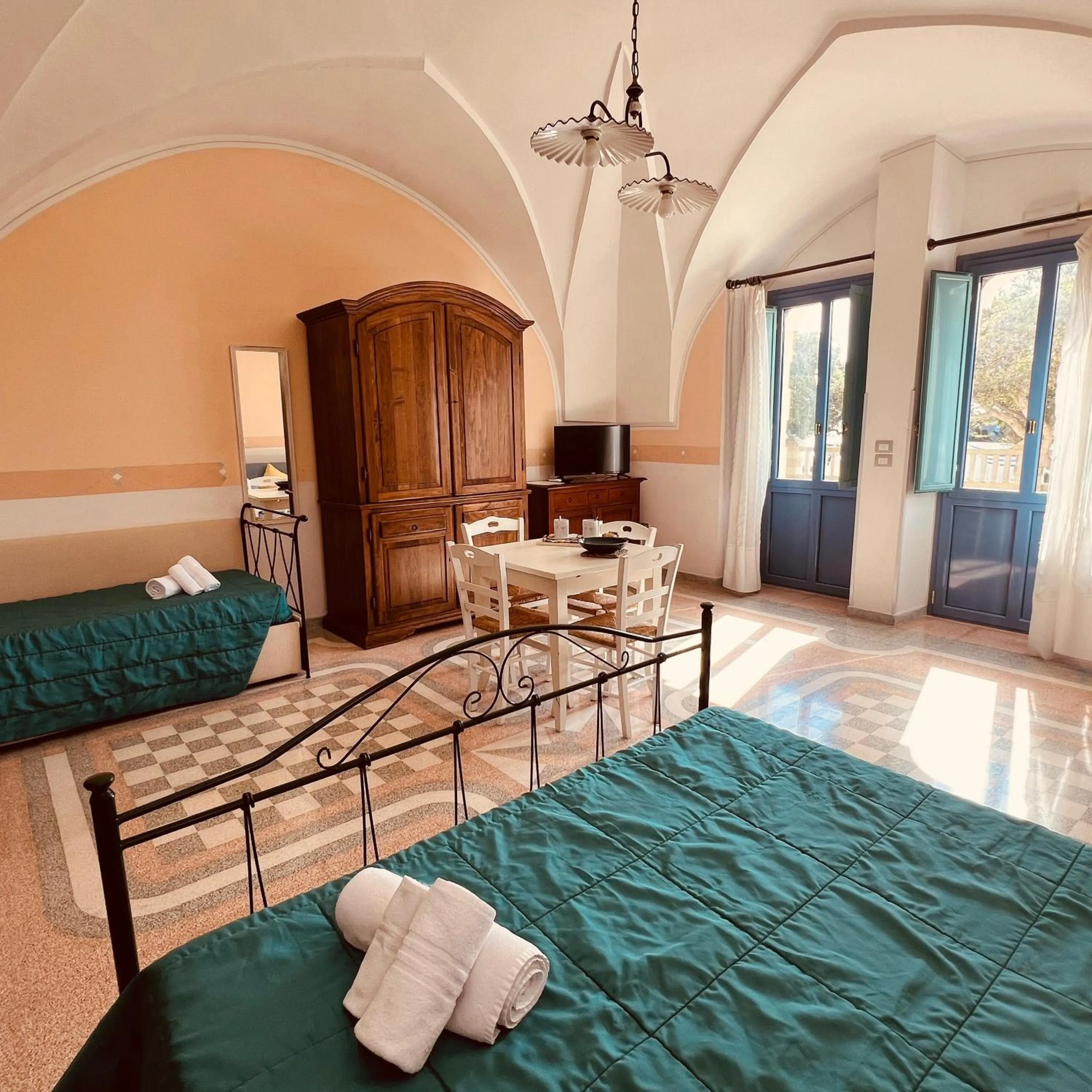 Bed in Villa Raffaella