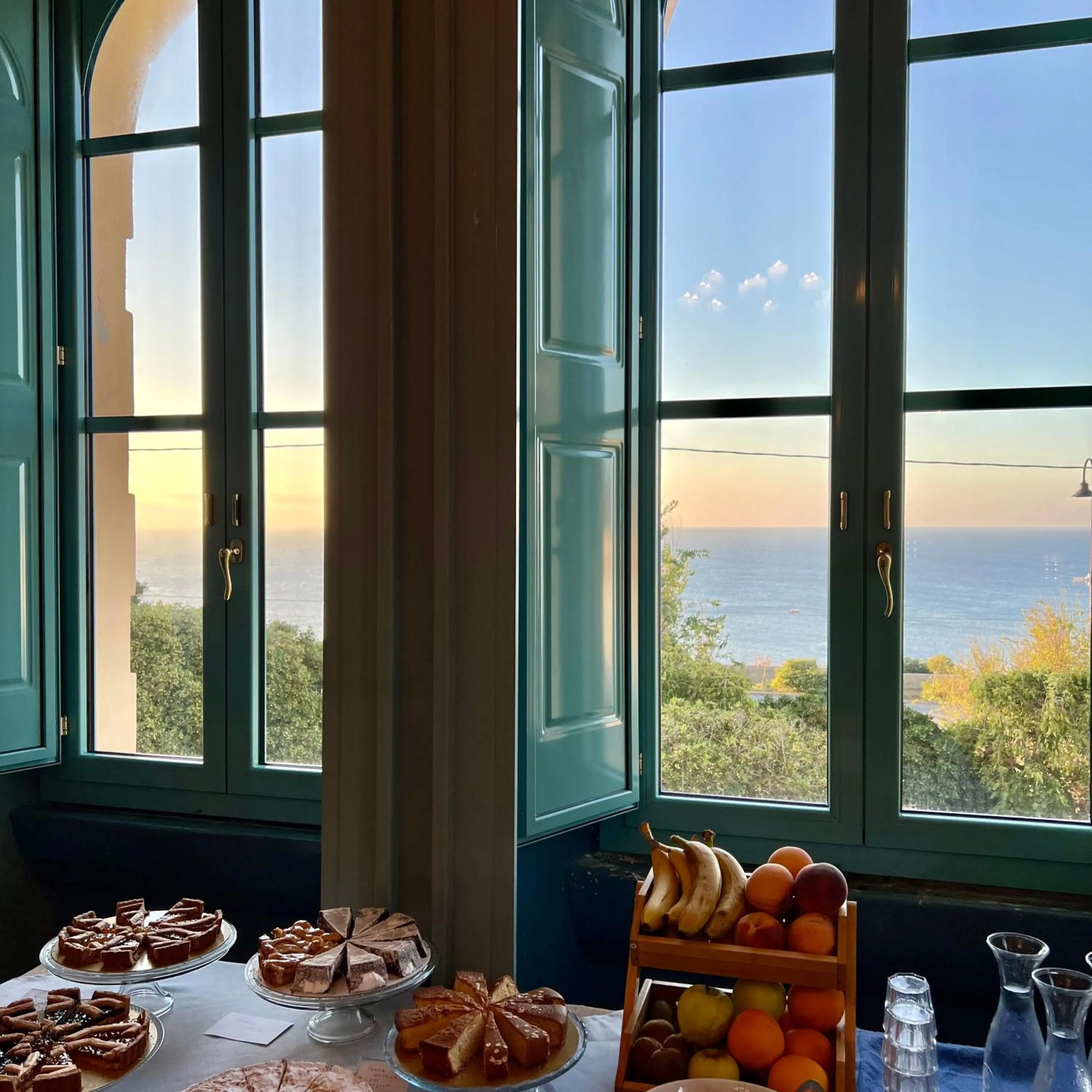 Natural landscape in Villa Raffaella