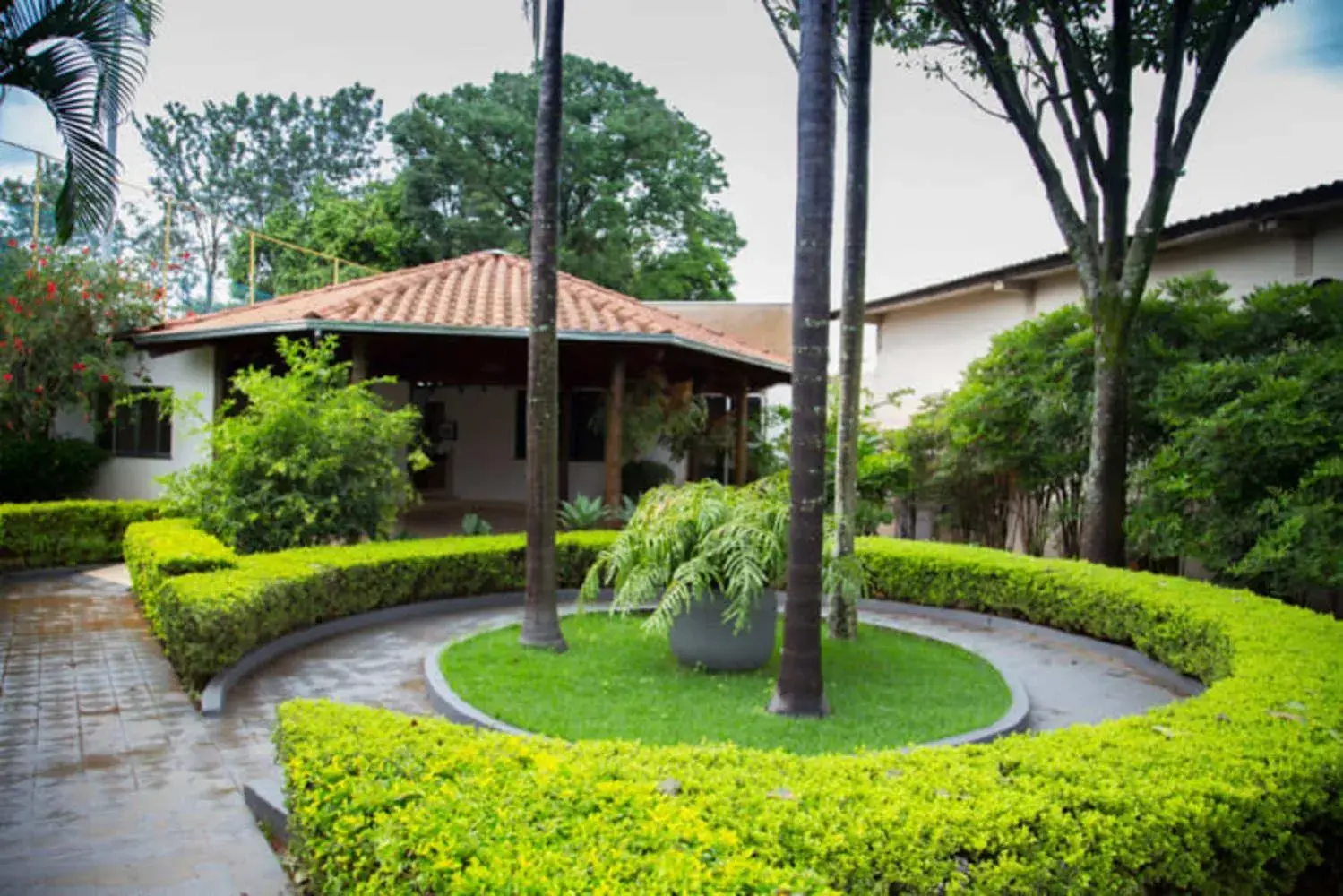 Property building in Hotel Dona Beja Property building in Hotel Dona Beja