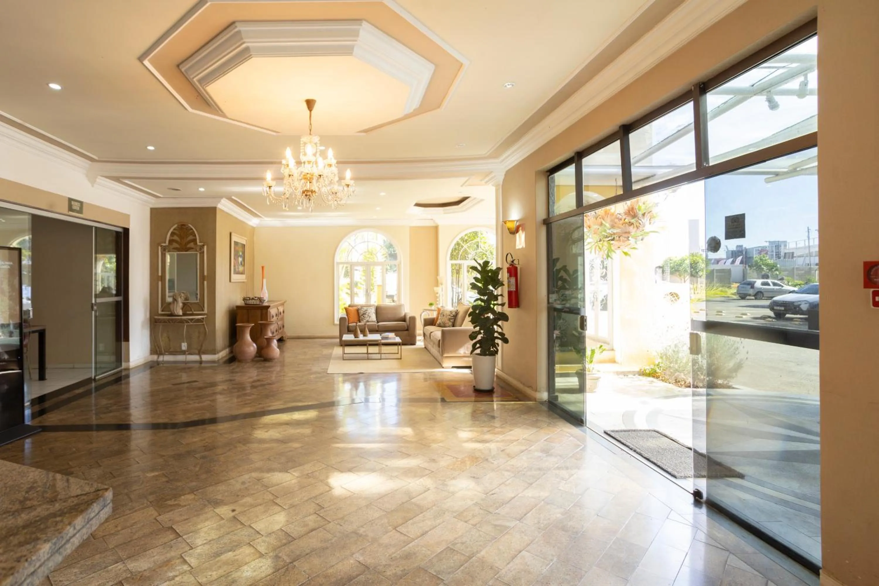 Living room in Hotel Dona Beja