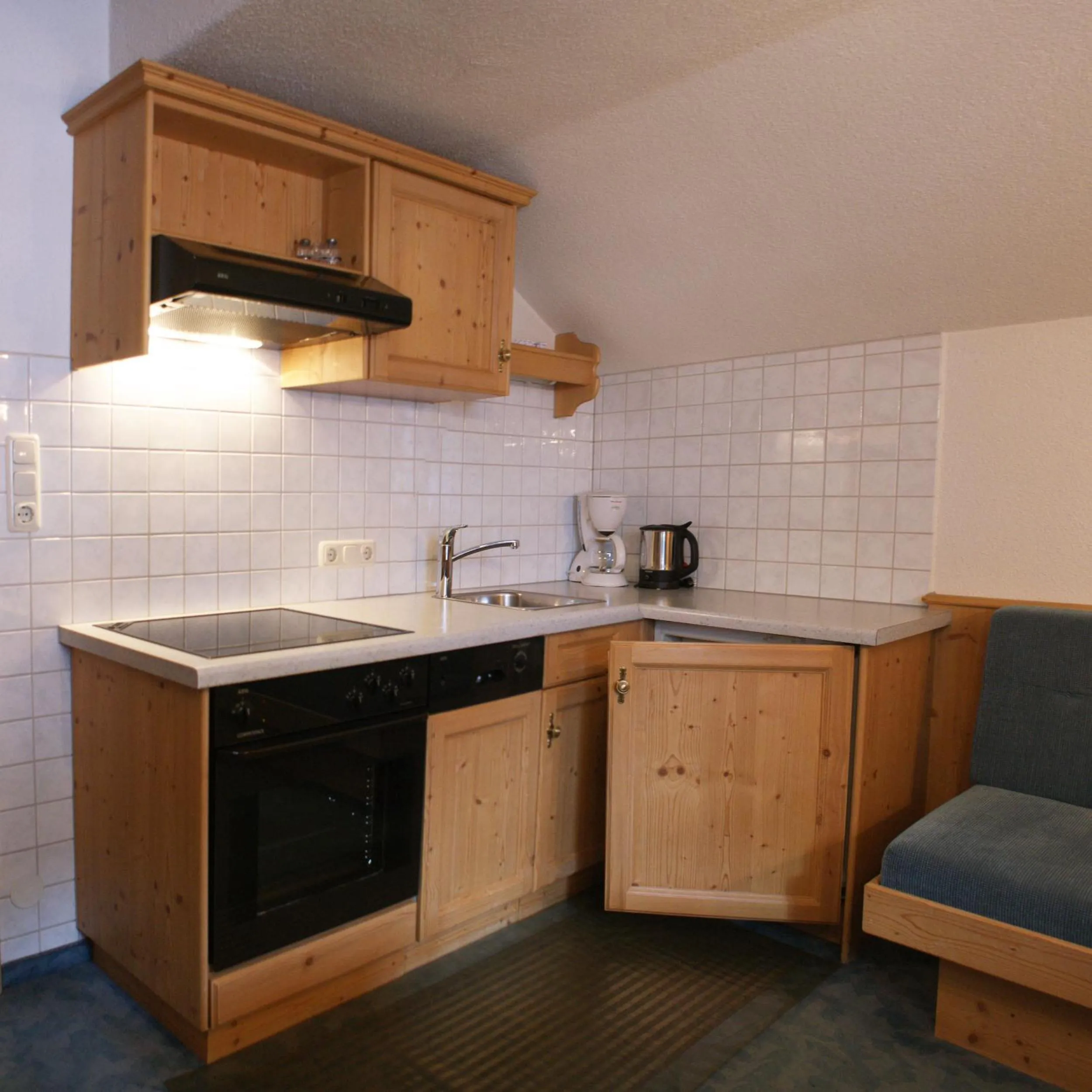 Kitchen or kitchenette in Sportapart Garni Mallaun