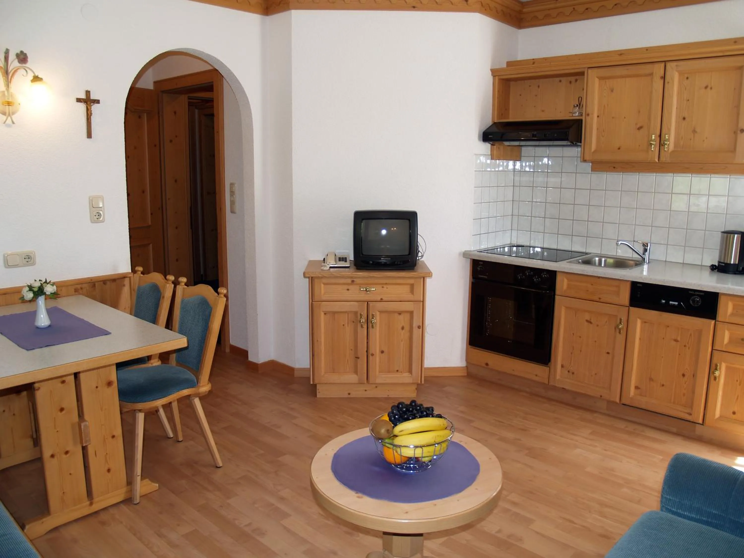 Kitchen or kitchenette in Sportapart Garni Mallaun