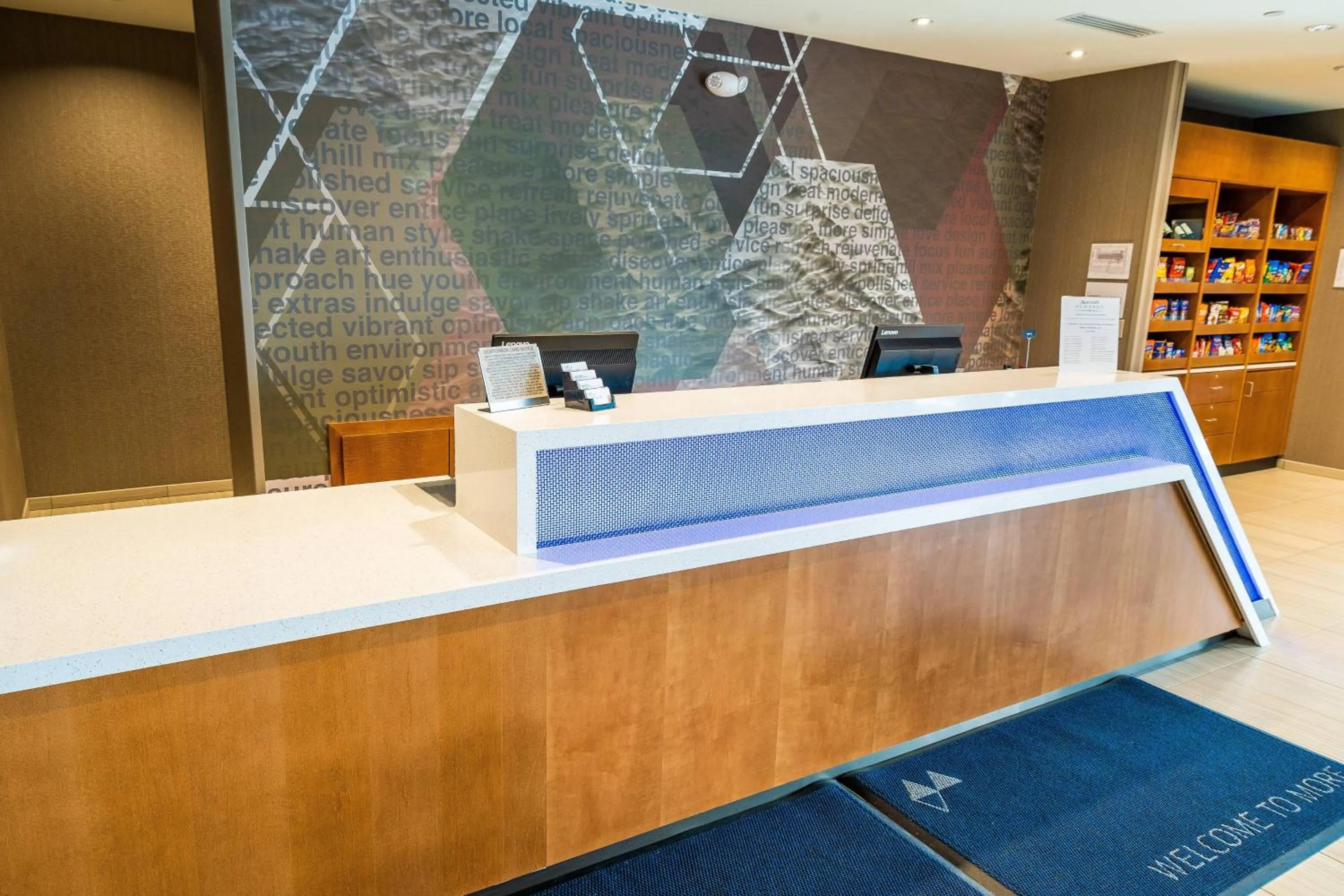 Lobby or reception in SpringHill Suites by Marriott Ontario Airport/Rancho Cucamonga