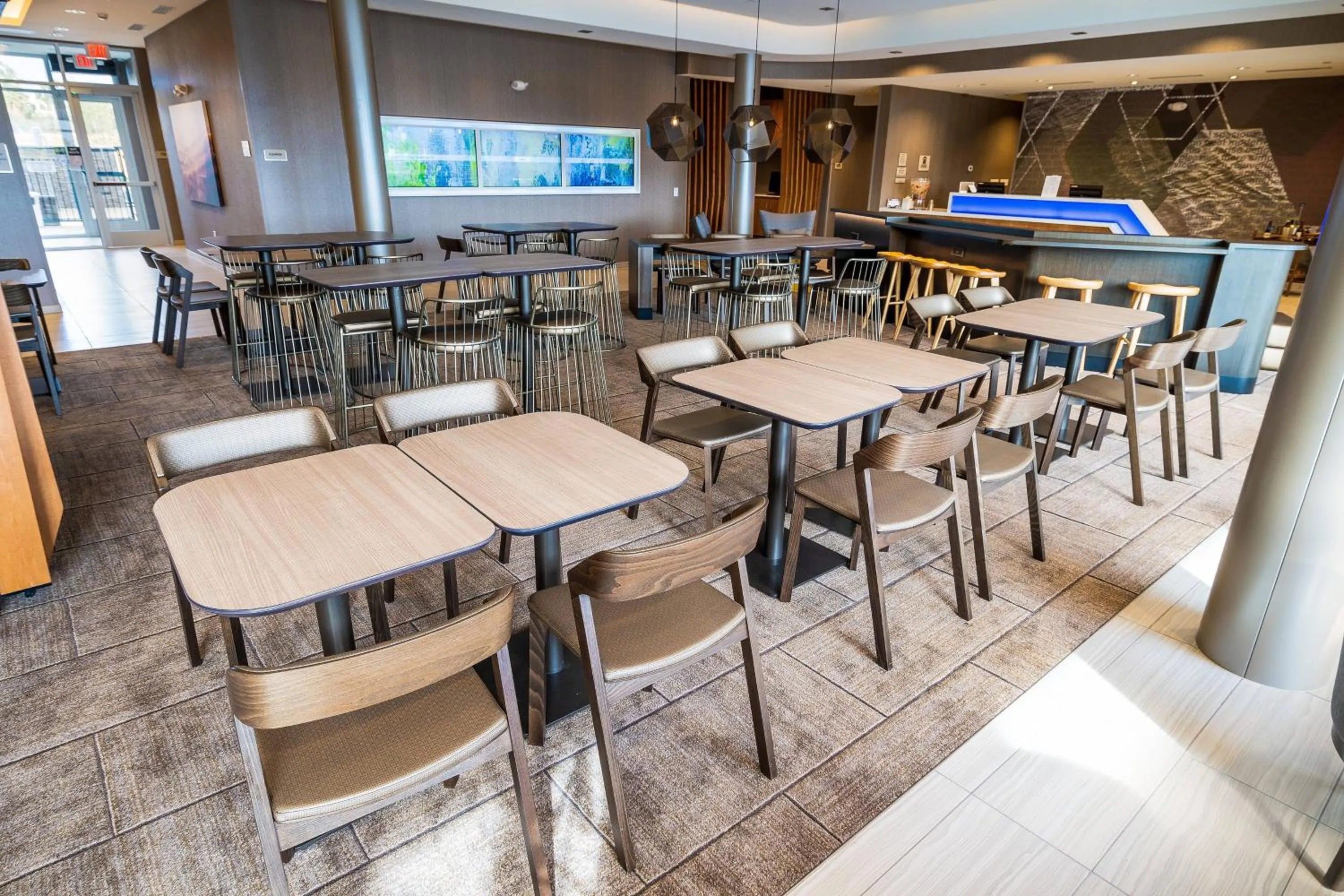 Lobby or reception in SpringHill Suites by Marriott Ontario Airport/Rancho Cucamonga