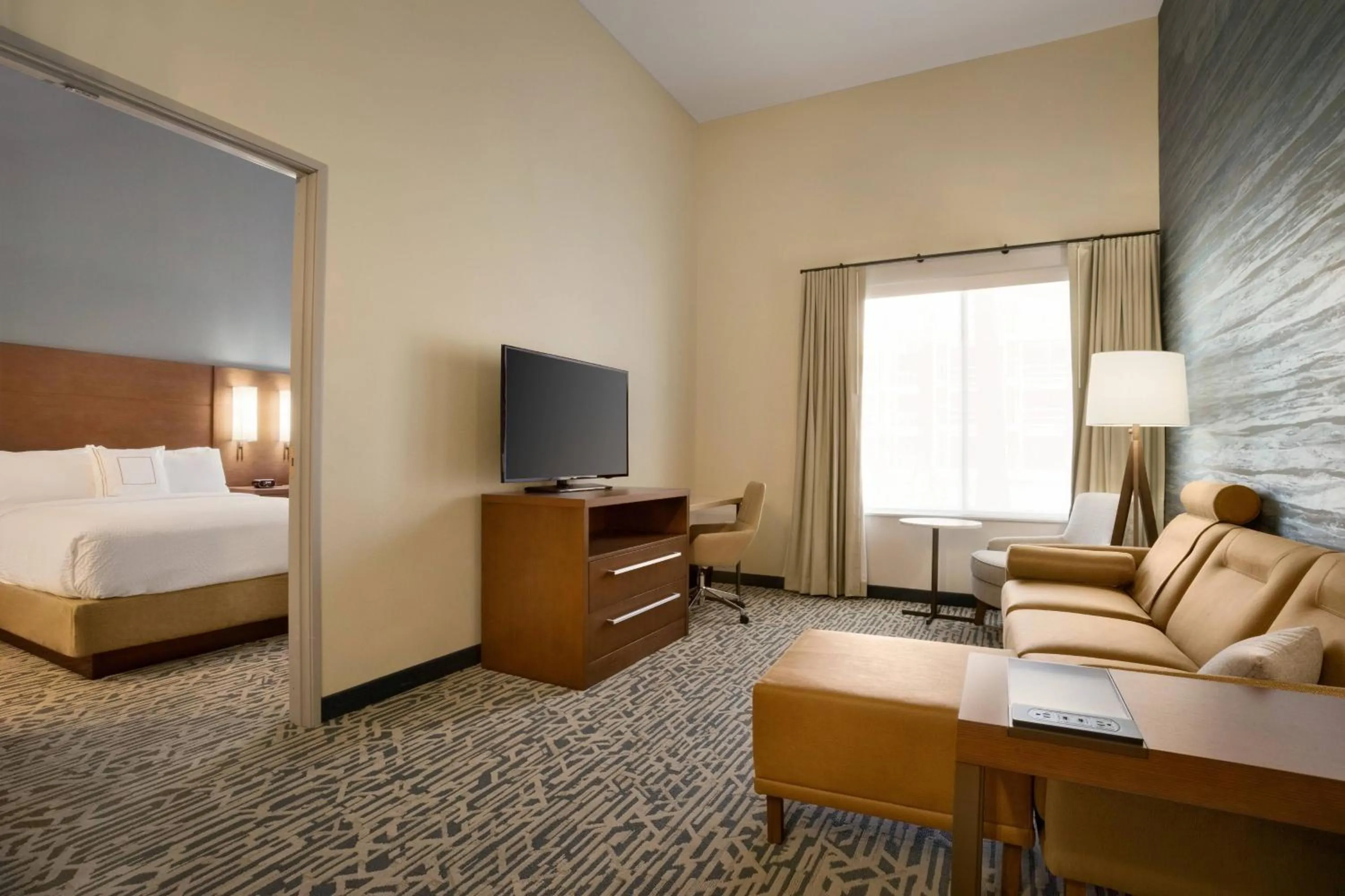 Living room, Bed in Residence Inn by Marriott Phoenix Chandler/South