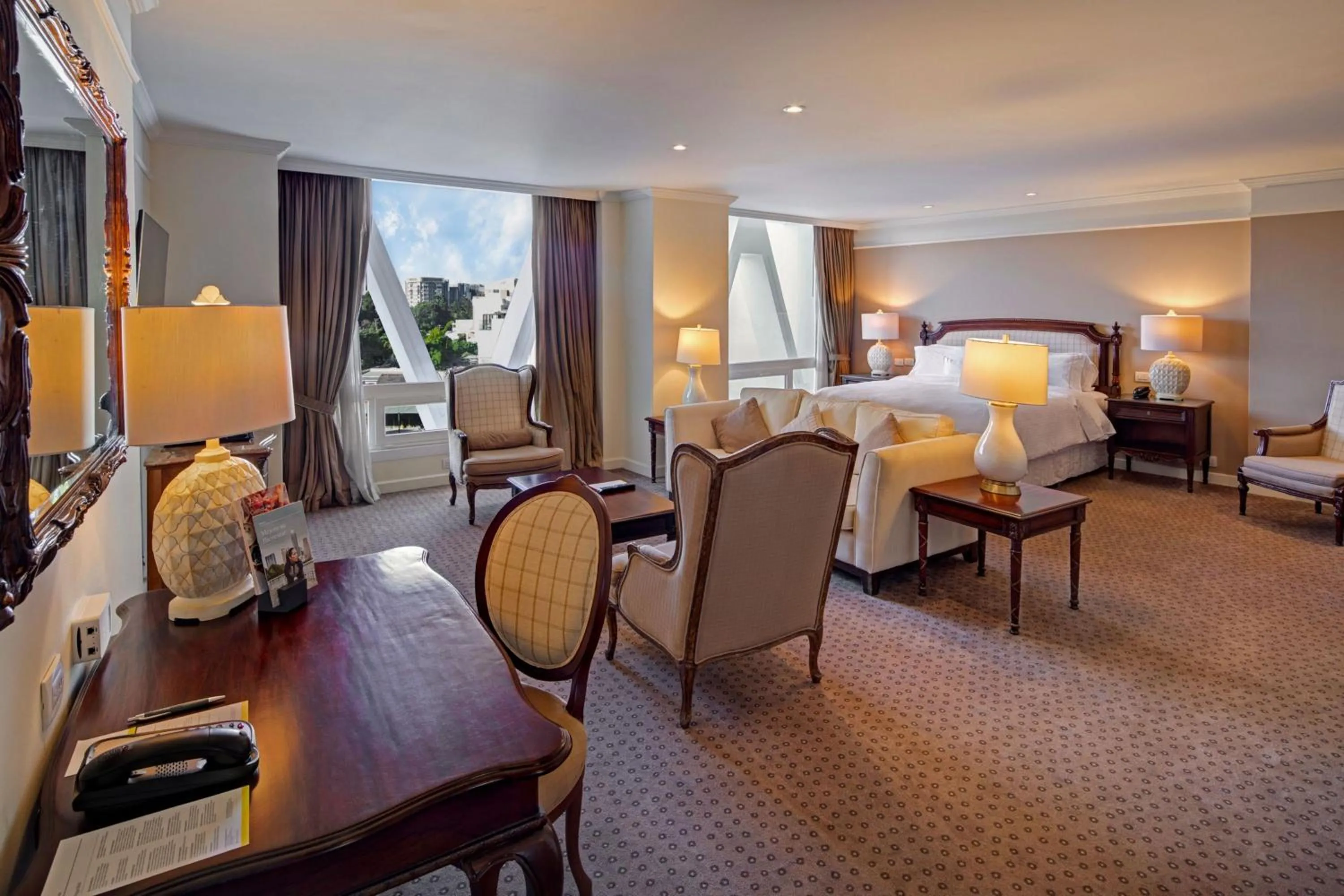 Bedroom, Bed in The Westin Camino Real, Guatemala