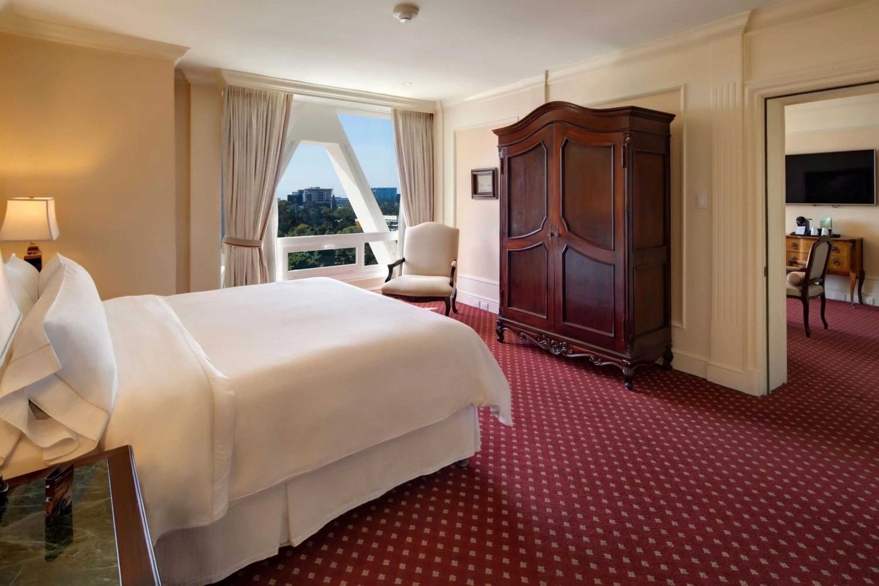 Bedroom, Bed in The Westin Camino Real, Guatemala