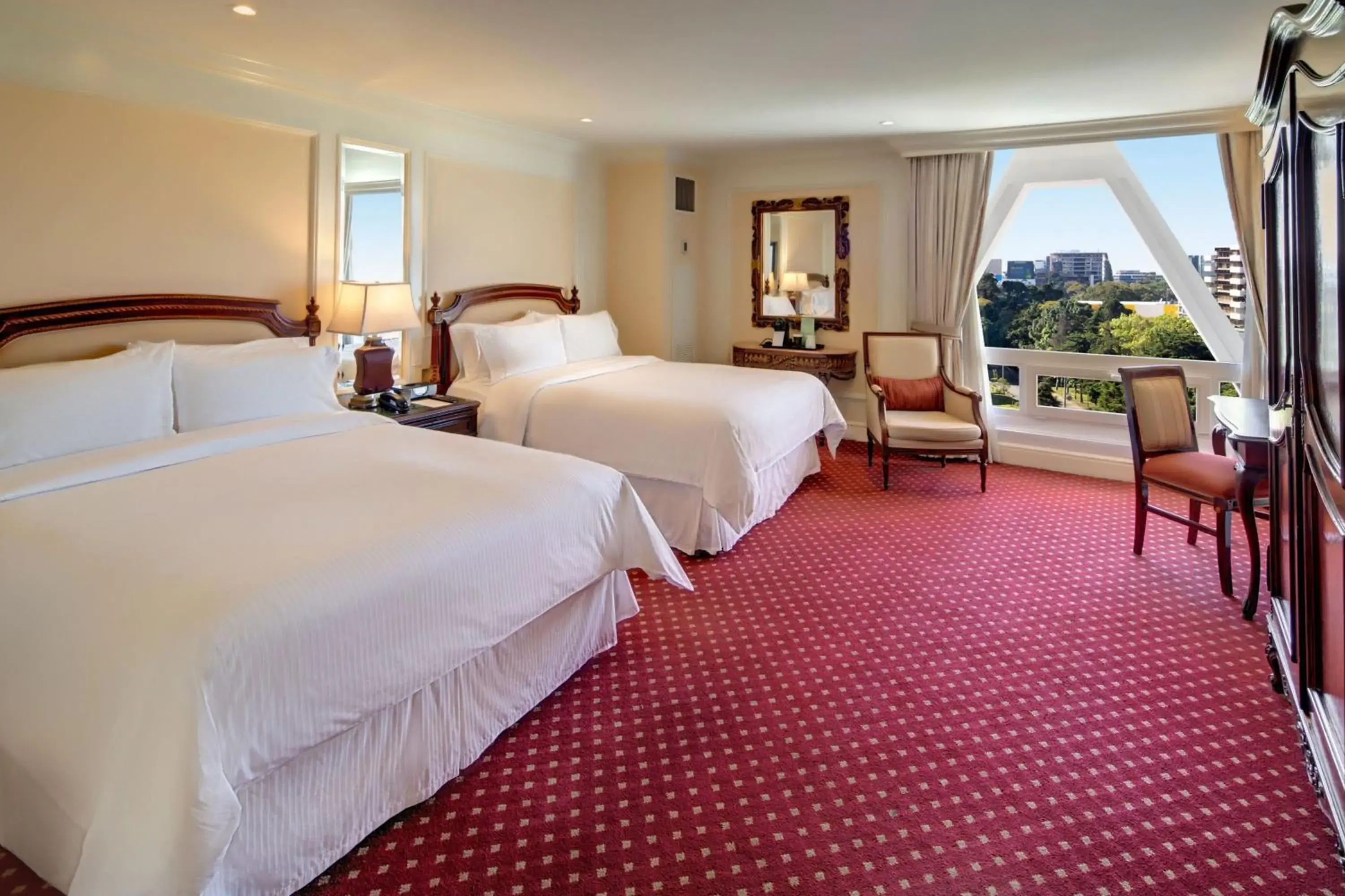 Executive, Executive level, Guest room, 2 Queen, City view in The Westin Camino Real, Guatemala Executive, Executive level, Guest room, 2 Queen, City view in The Westin Camino Real, Guatemala