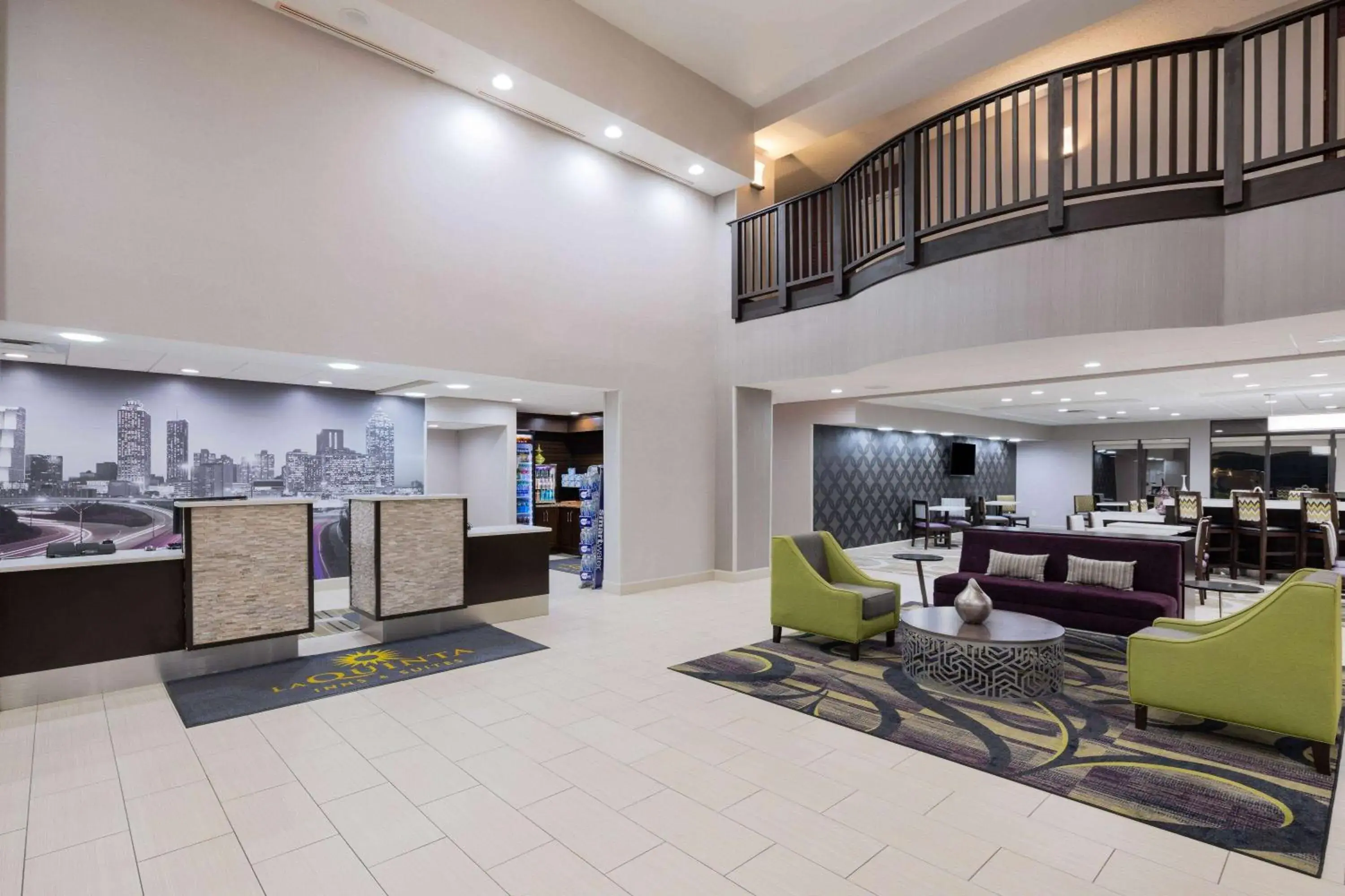 Lobby or reception in La Quinta by Wyndham Kennesaw Lobby or reception in La Quinta by Wyndham Kennesaw
