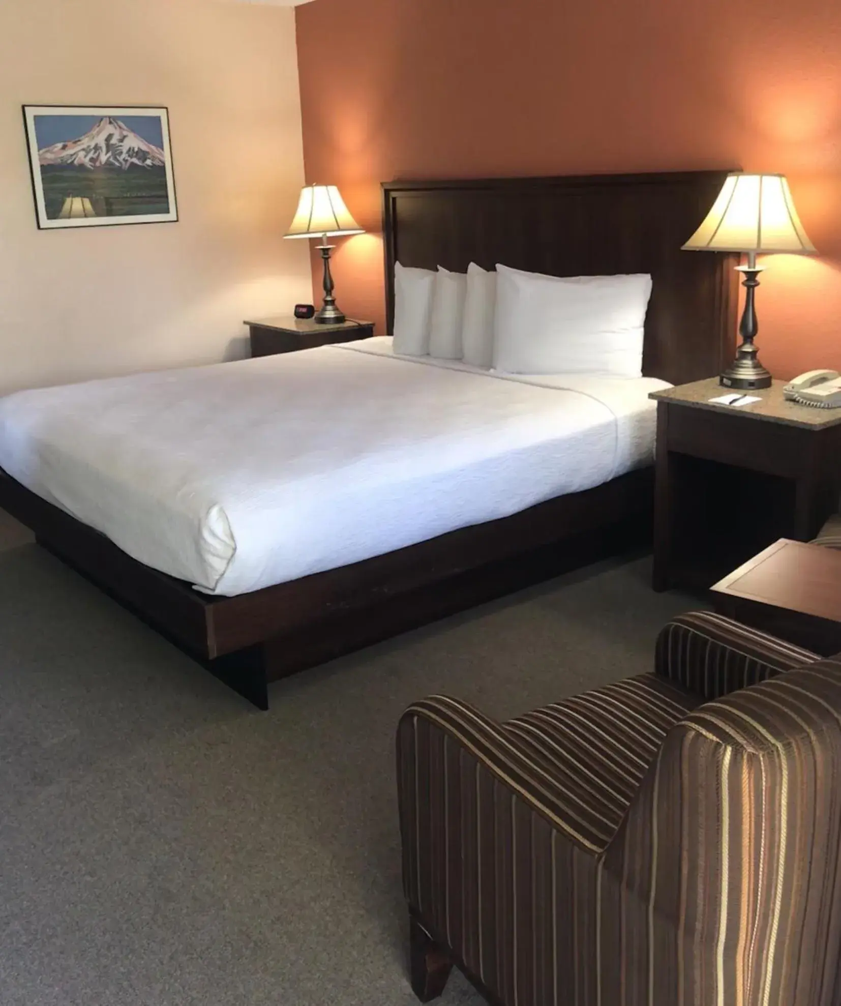 Garden view, Bed in Village Inn Garden view, Bed in Village Inn