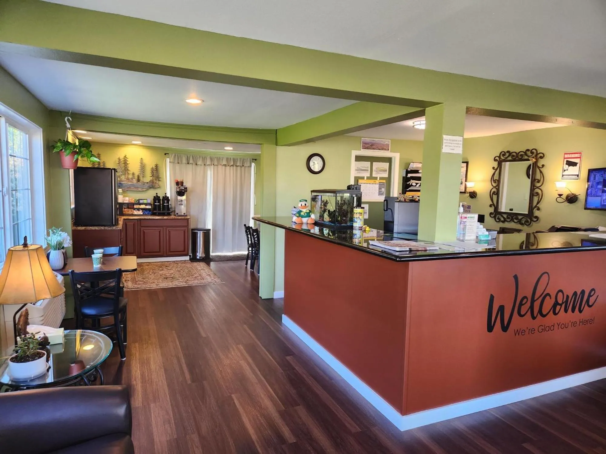 Lobby or reception in Village Inn