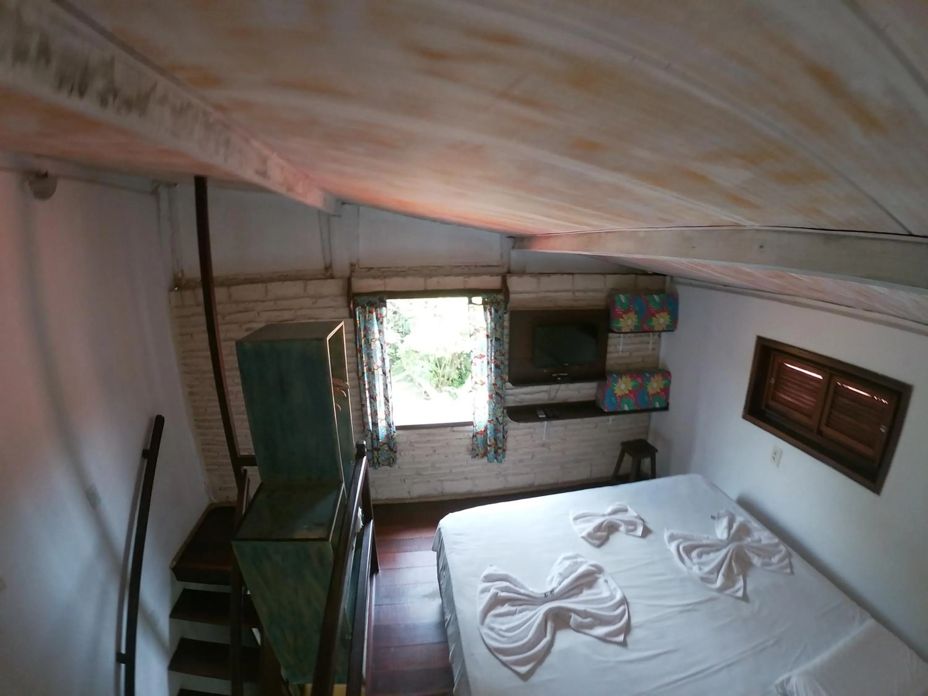 Bed in Pousada Ibirapuera