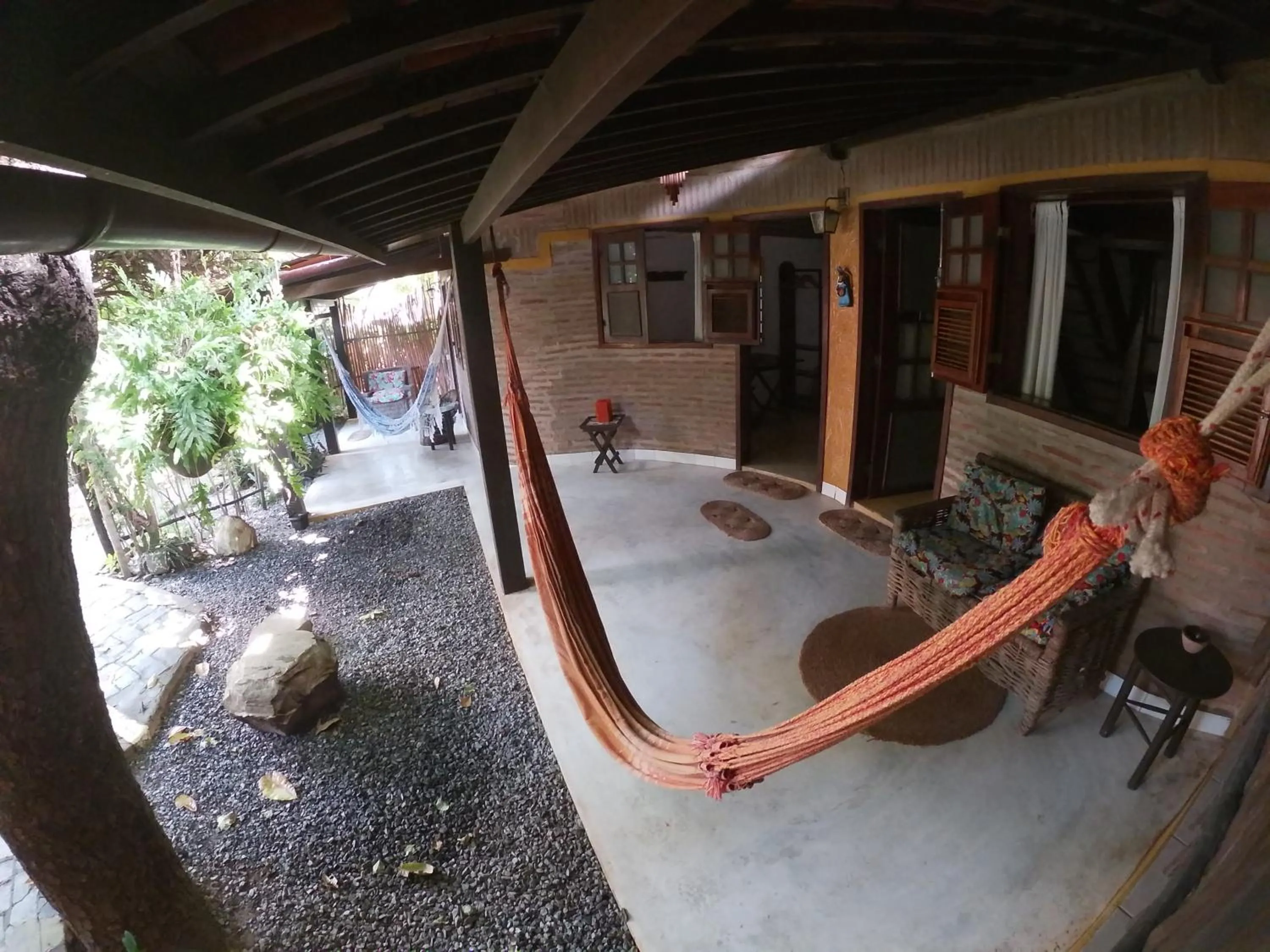 Patio in Pousada Ibirapuera