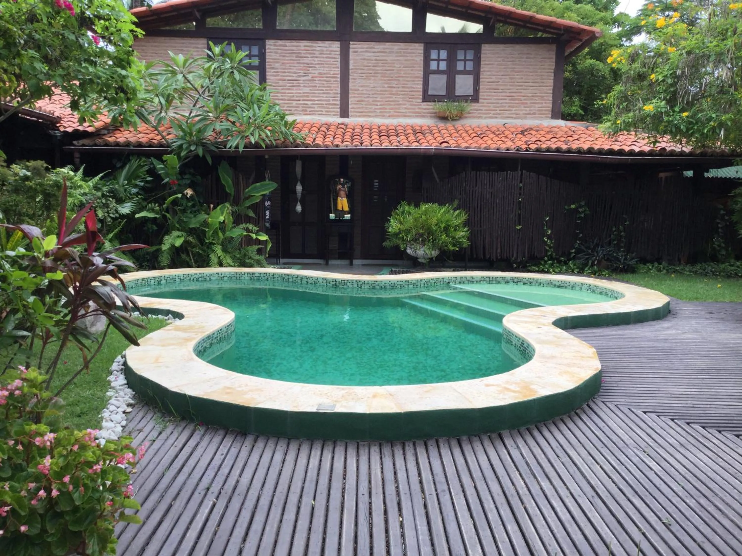 Garden in Pousada Ibirapuera