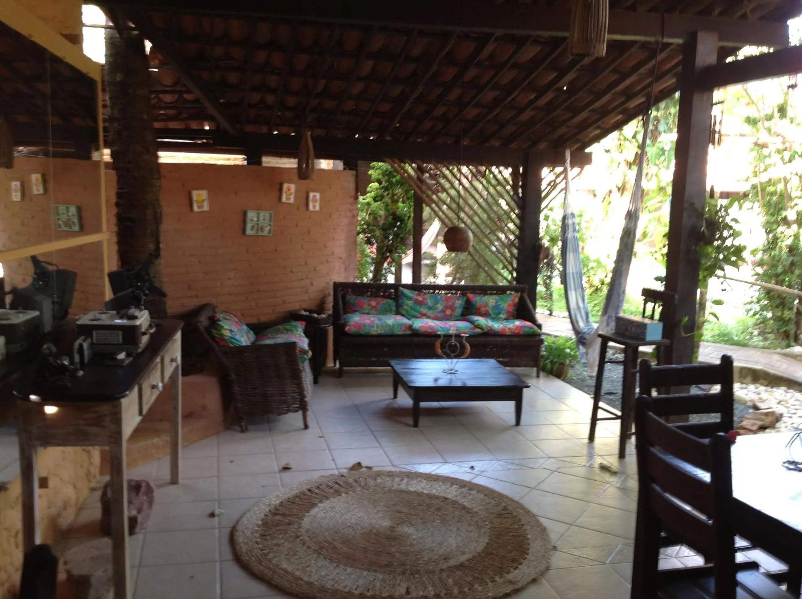 Patio in Pousada Ibirapuera