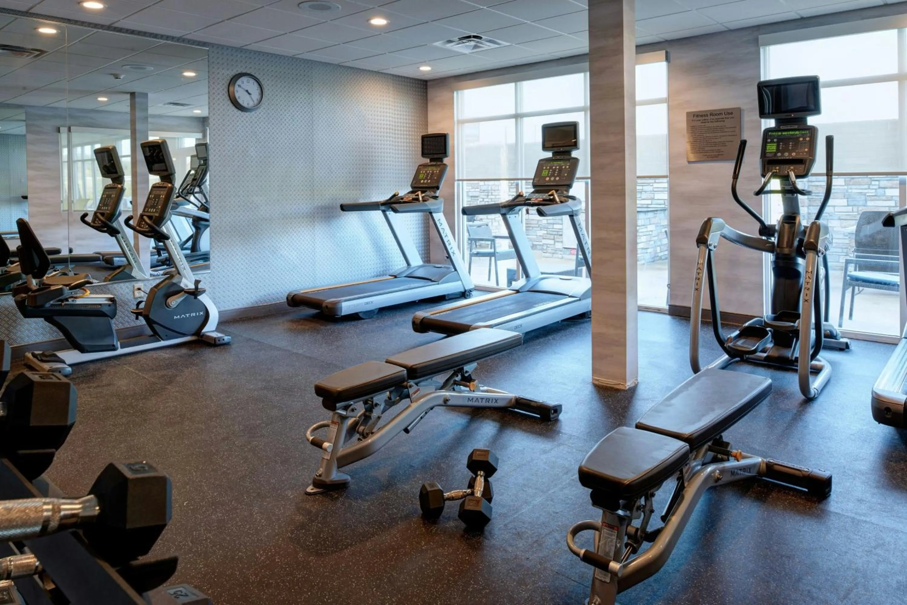 Fitness centre/facilities in Fairfield Inn & Suites by Marriott Columbus, IN