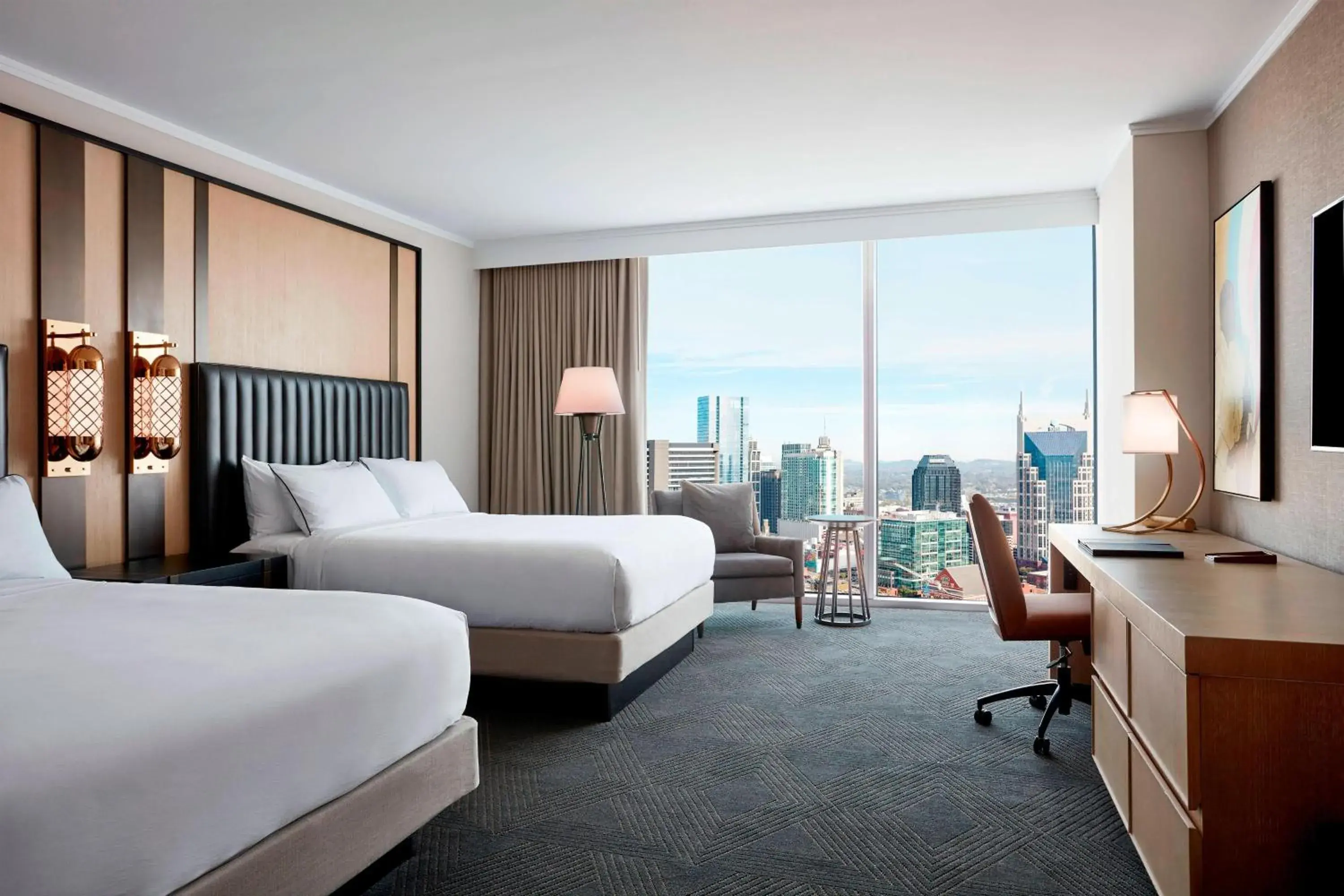 Deluxe Room with Two Queen Beds - single occupancy in JW Marriott Nashville Deluxe Room with Two Queen Beds - single occupancy in JW Marriott Nashville