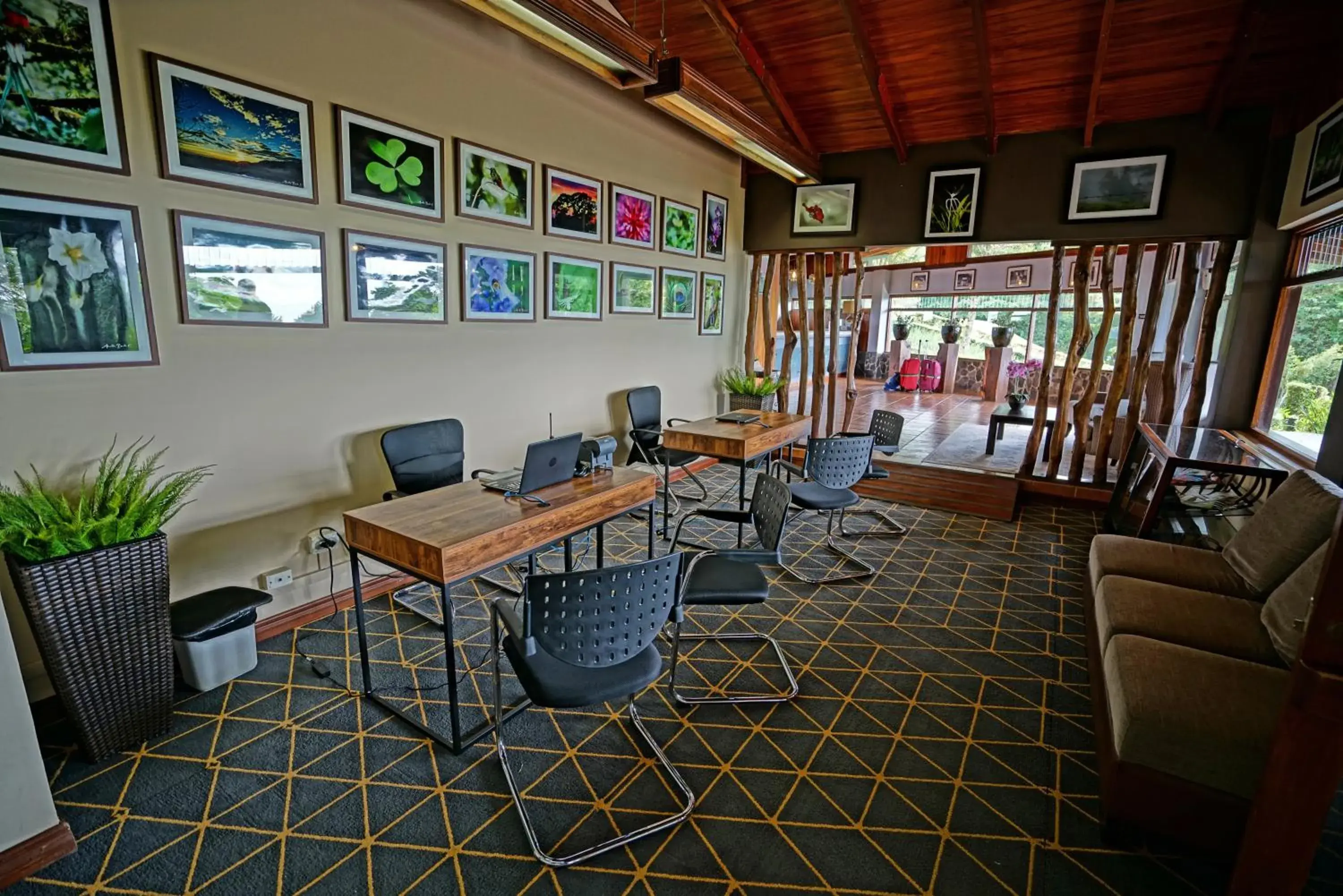 Lobby or reception in El Establo Mountain Hotel Lobby or reception in El Establo Mountain Hotel