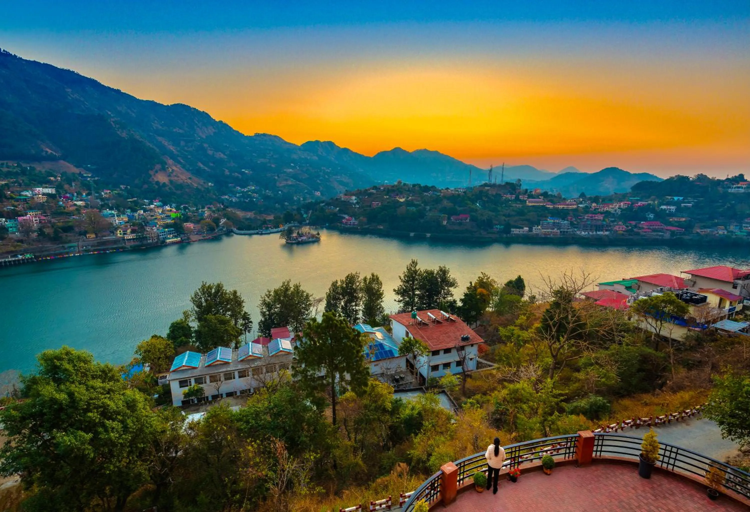 Patio in Rosewood Retreat Bhimtal