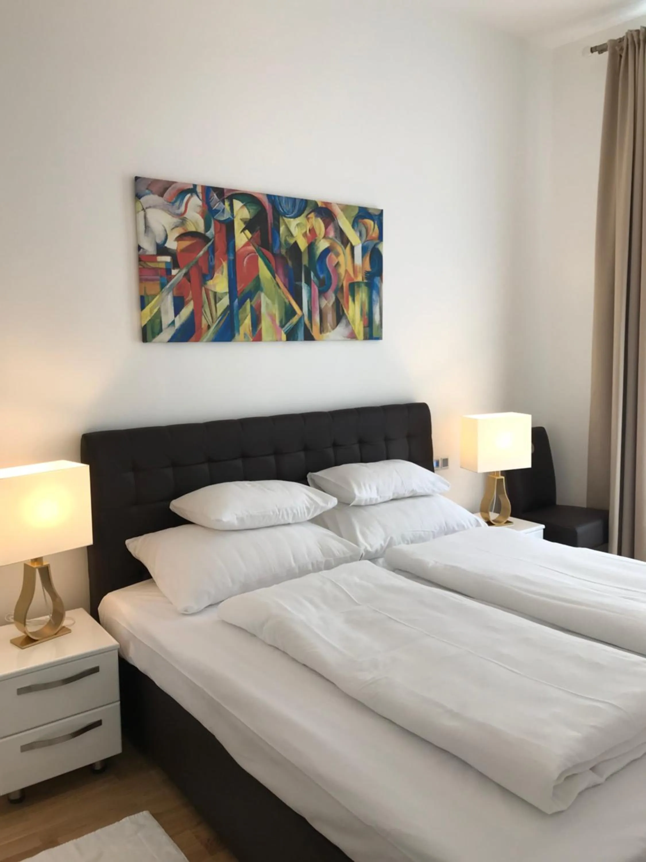 Bedroom, Bed in Steiner Residences Vienna Taborstrasse