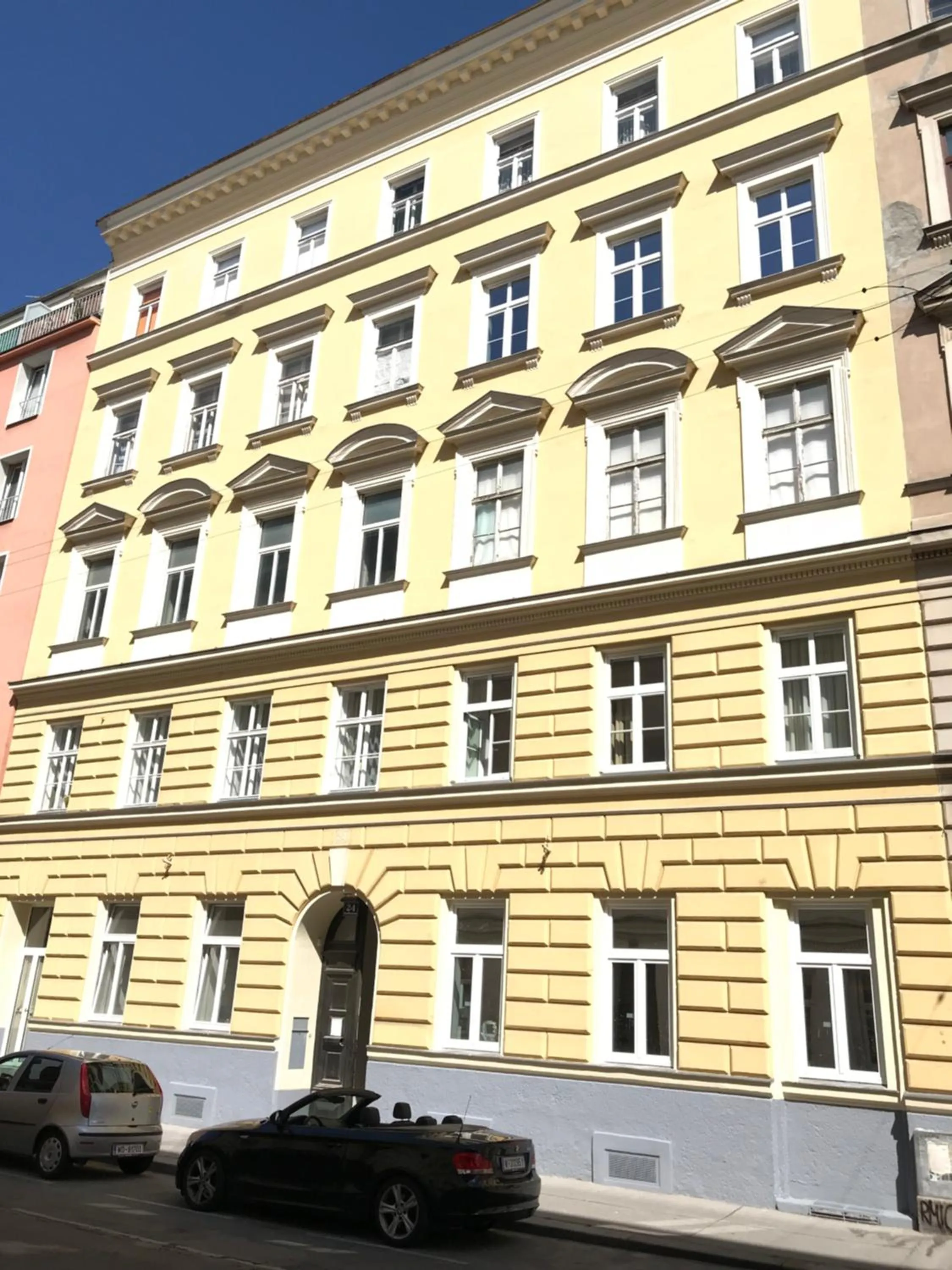 Property building in Steiner Residences Vienna Taborstrasse