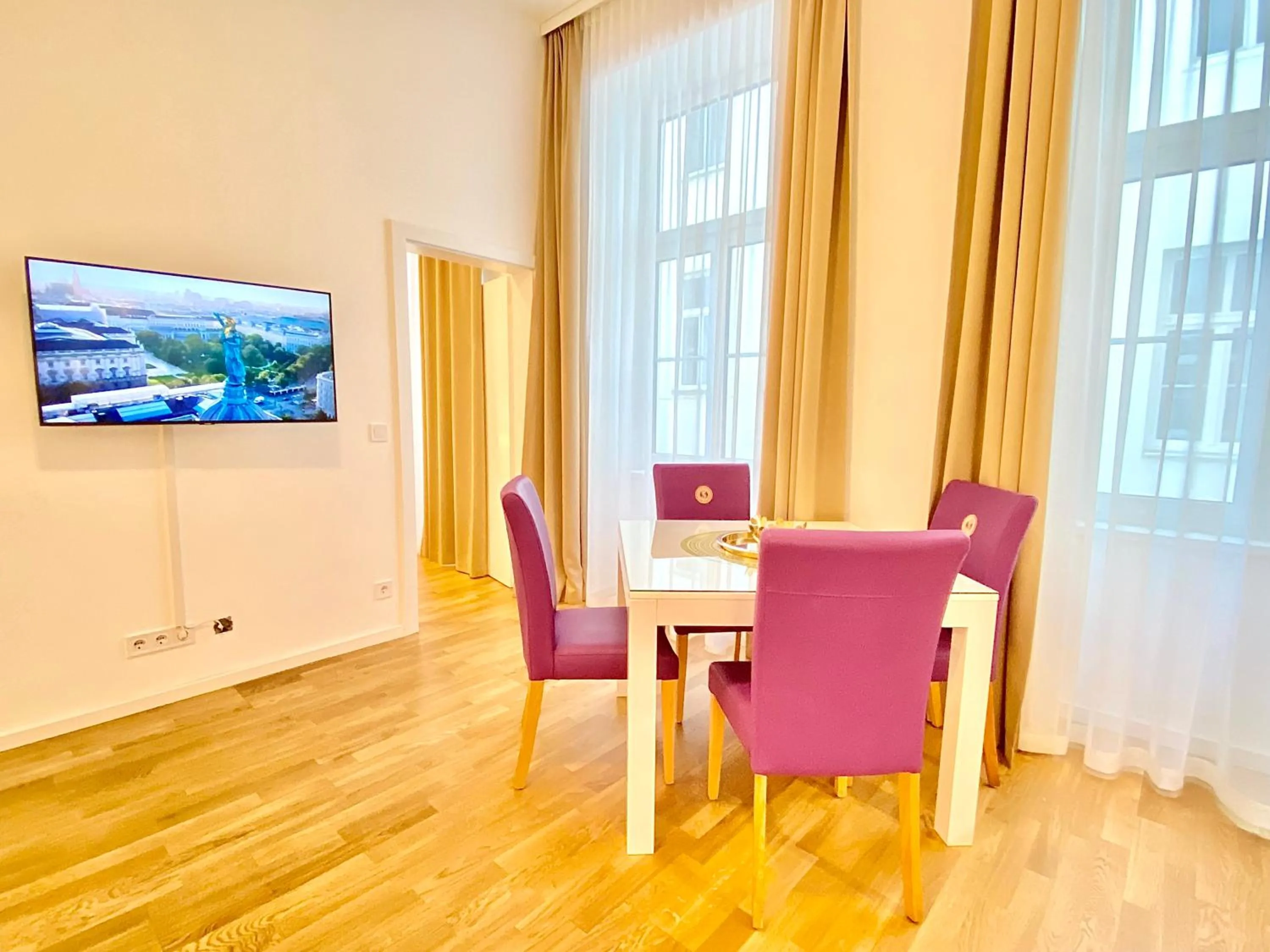 TV and multimedia in Steiner Residences Vienna Taborstrasse