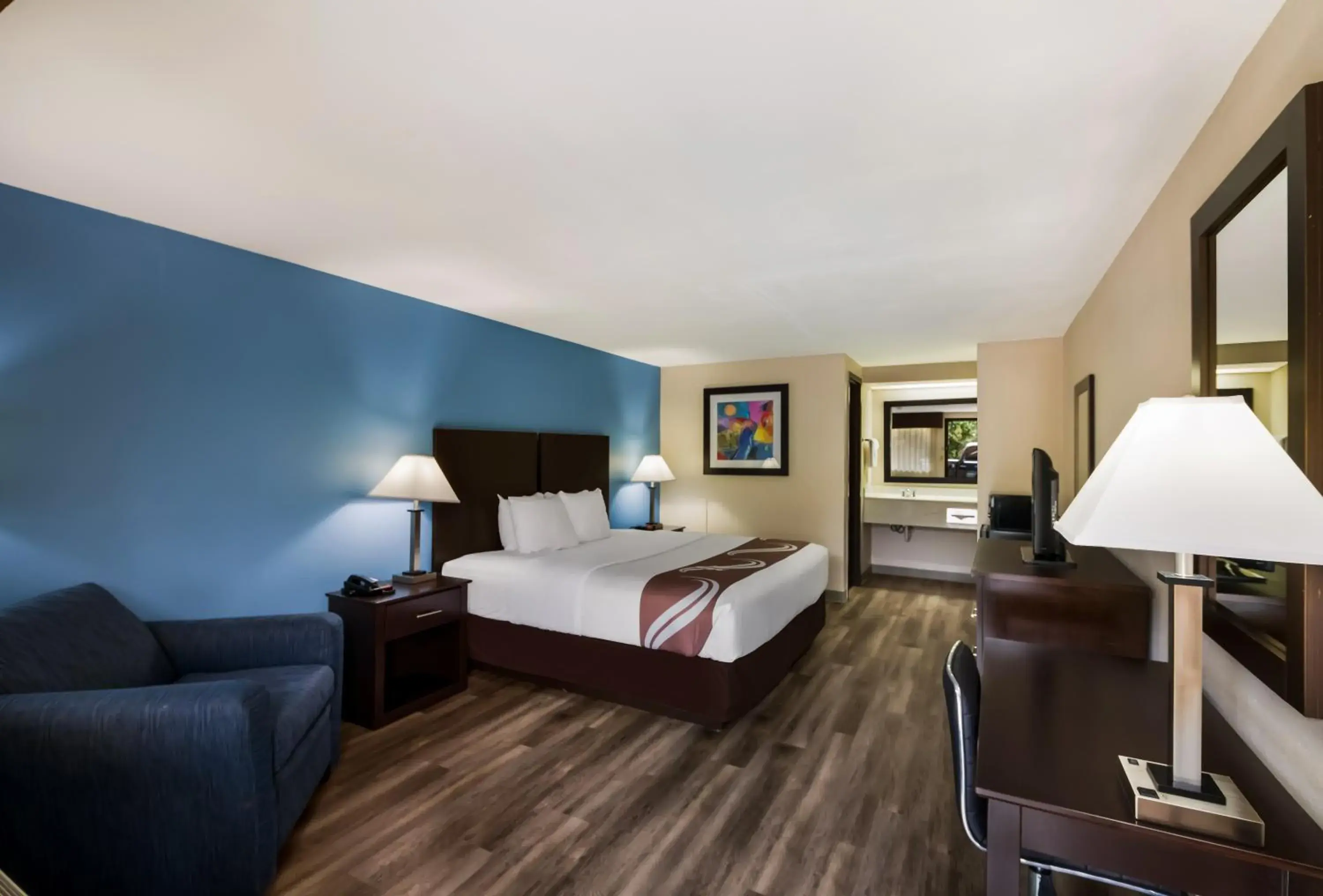Bedroom, Bed in Quality Inn & Suites Round Rock Bedroom, Bed in Quality Inn & Suites Round Rock