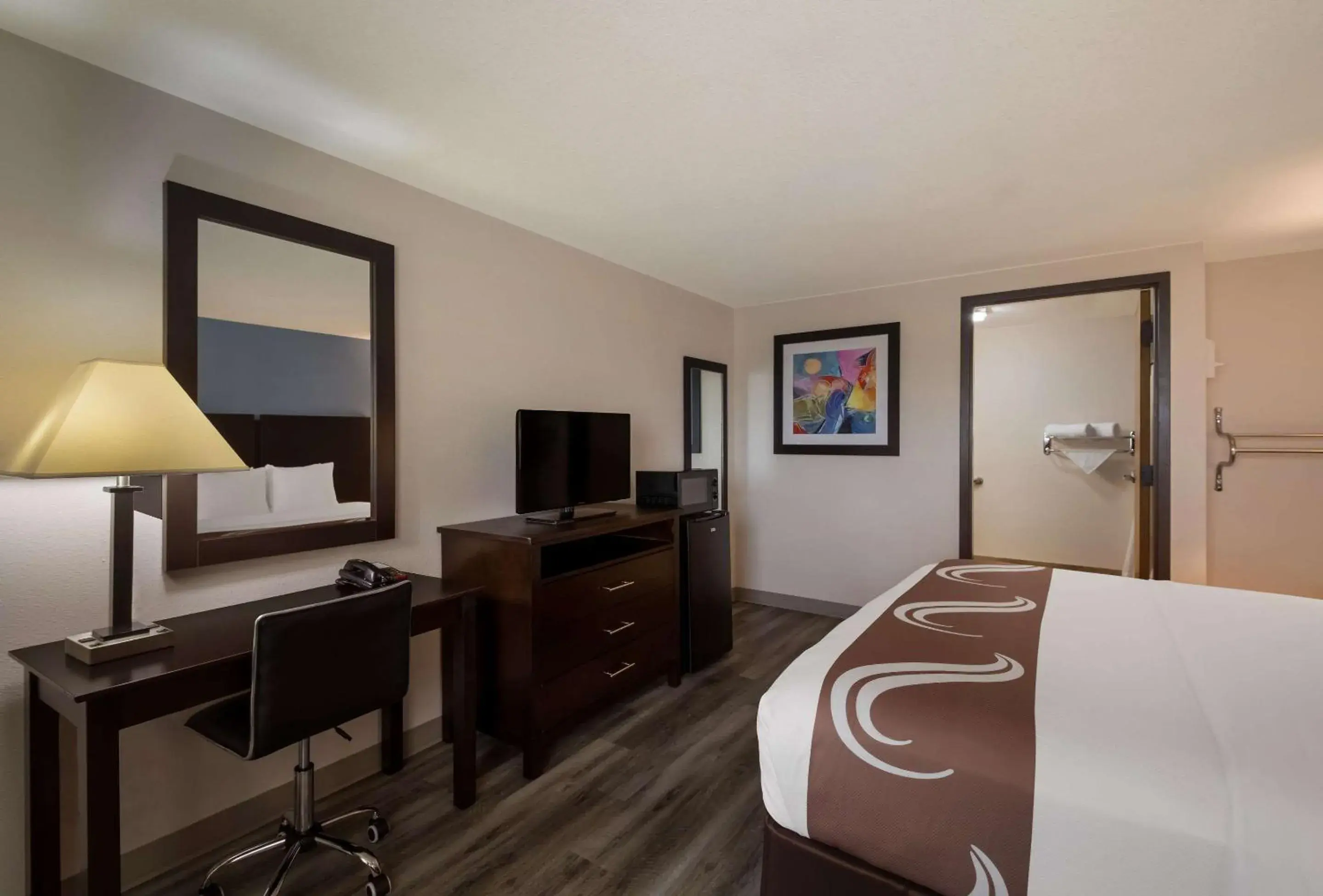 Bedroom, Bed in Quality Inn & Suites Round Rock Bedroom, Bed in Quality Inn & Suites Round Rock