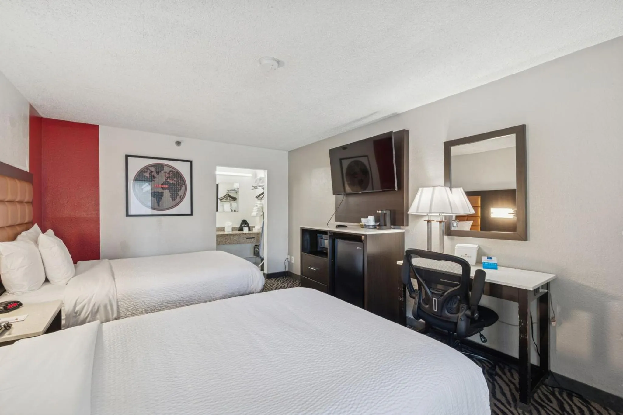 Bed in Ramada by Wyndham Temple Terrace/Tampa North