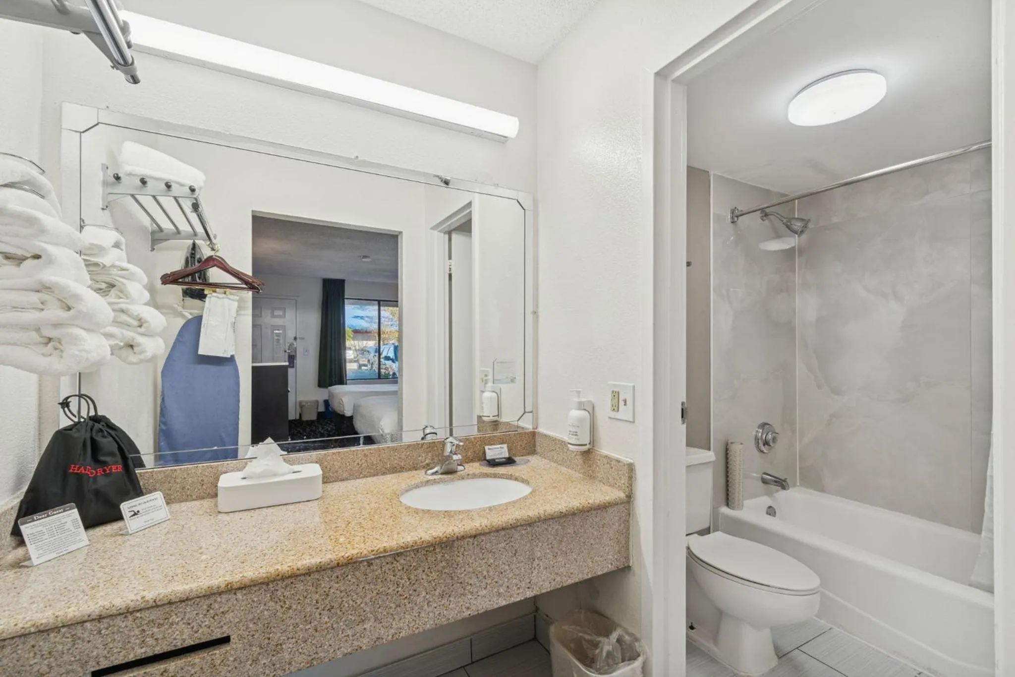 Shower in Ramada by Wyndham Temple Terrace/Tampa North