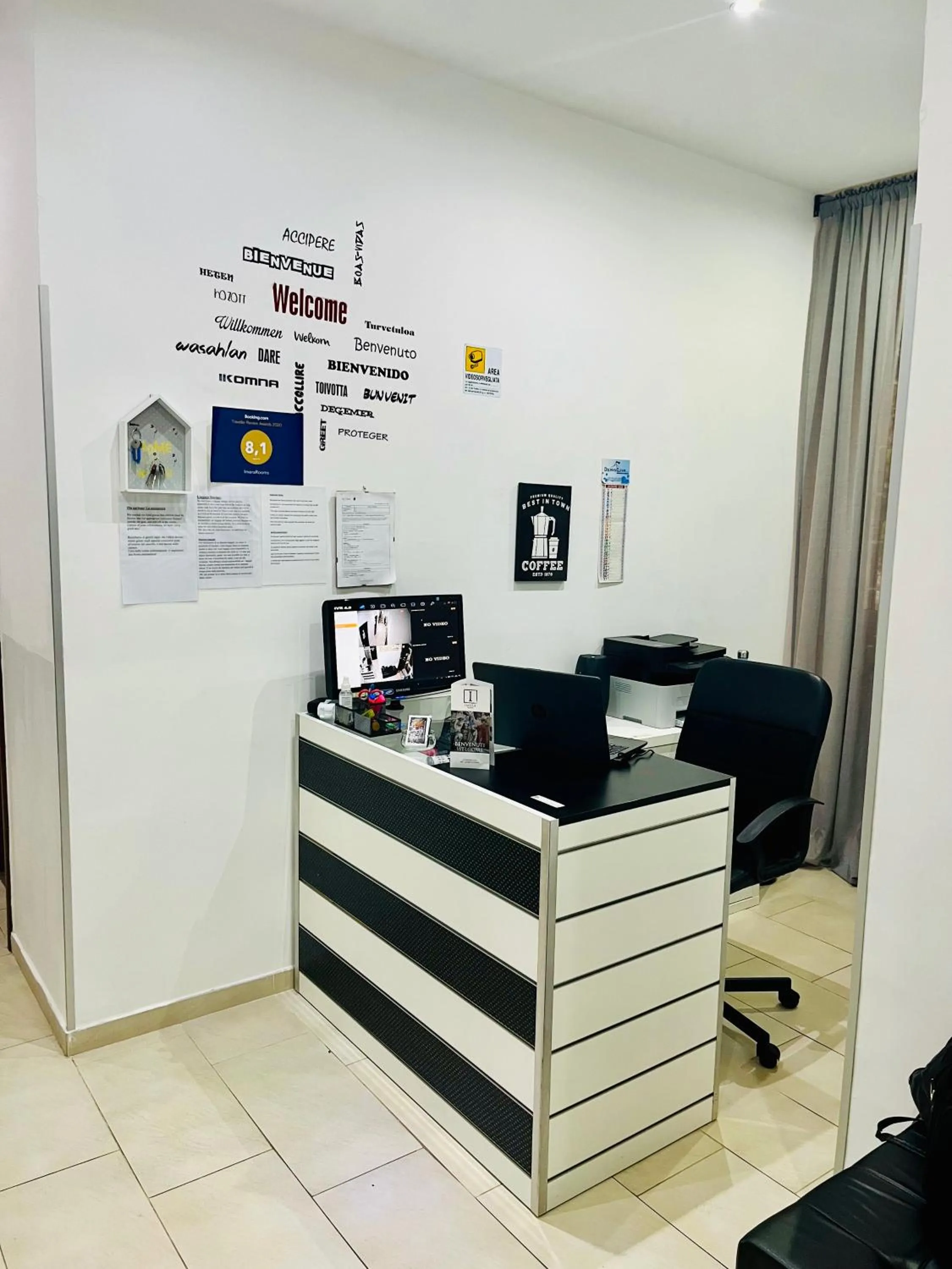 Lobby or reception in ImeraRooms